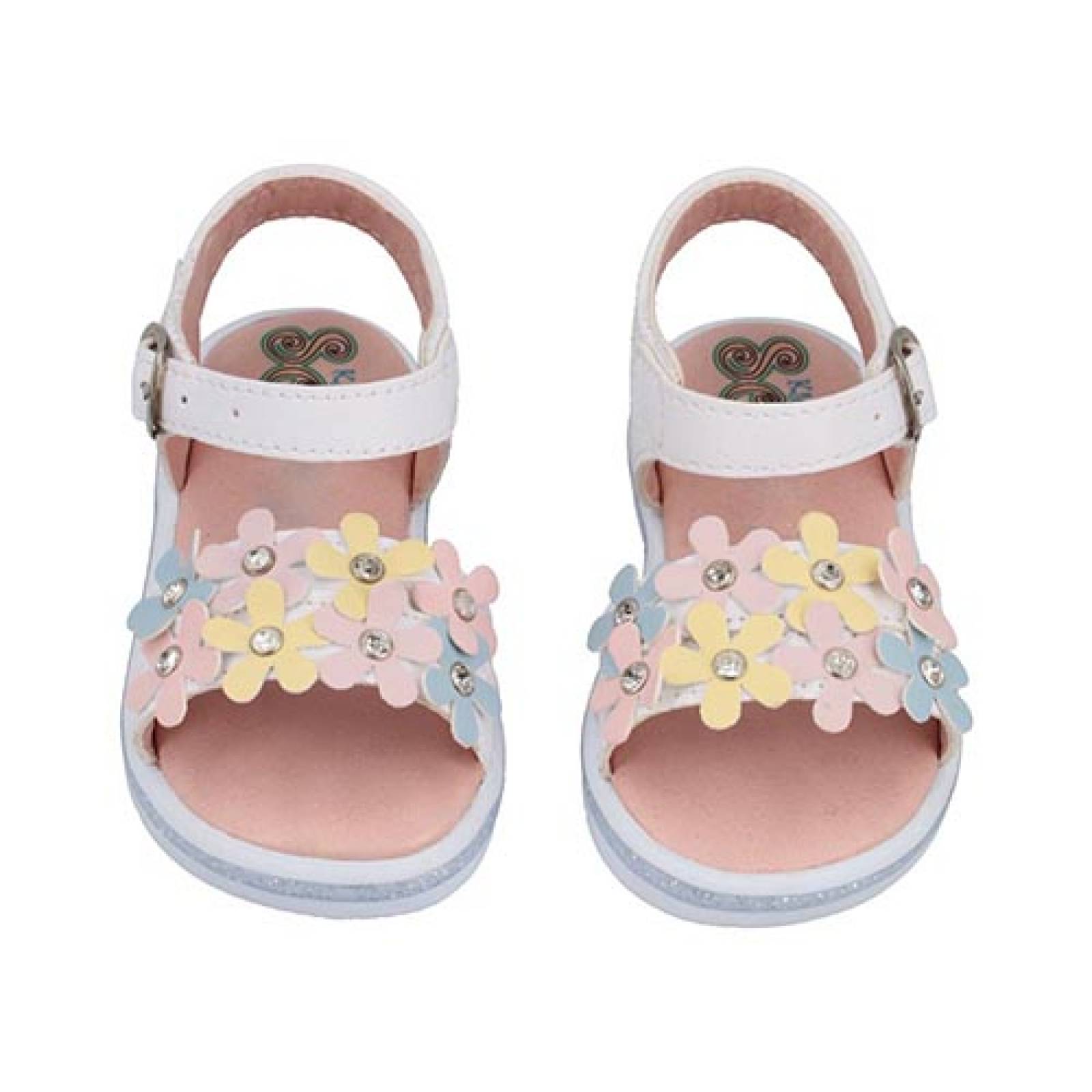 Sandalias Kids Sofi 5240 Para Niña Huaraches Tallas 12 Al 14