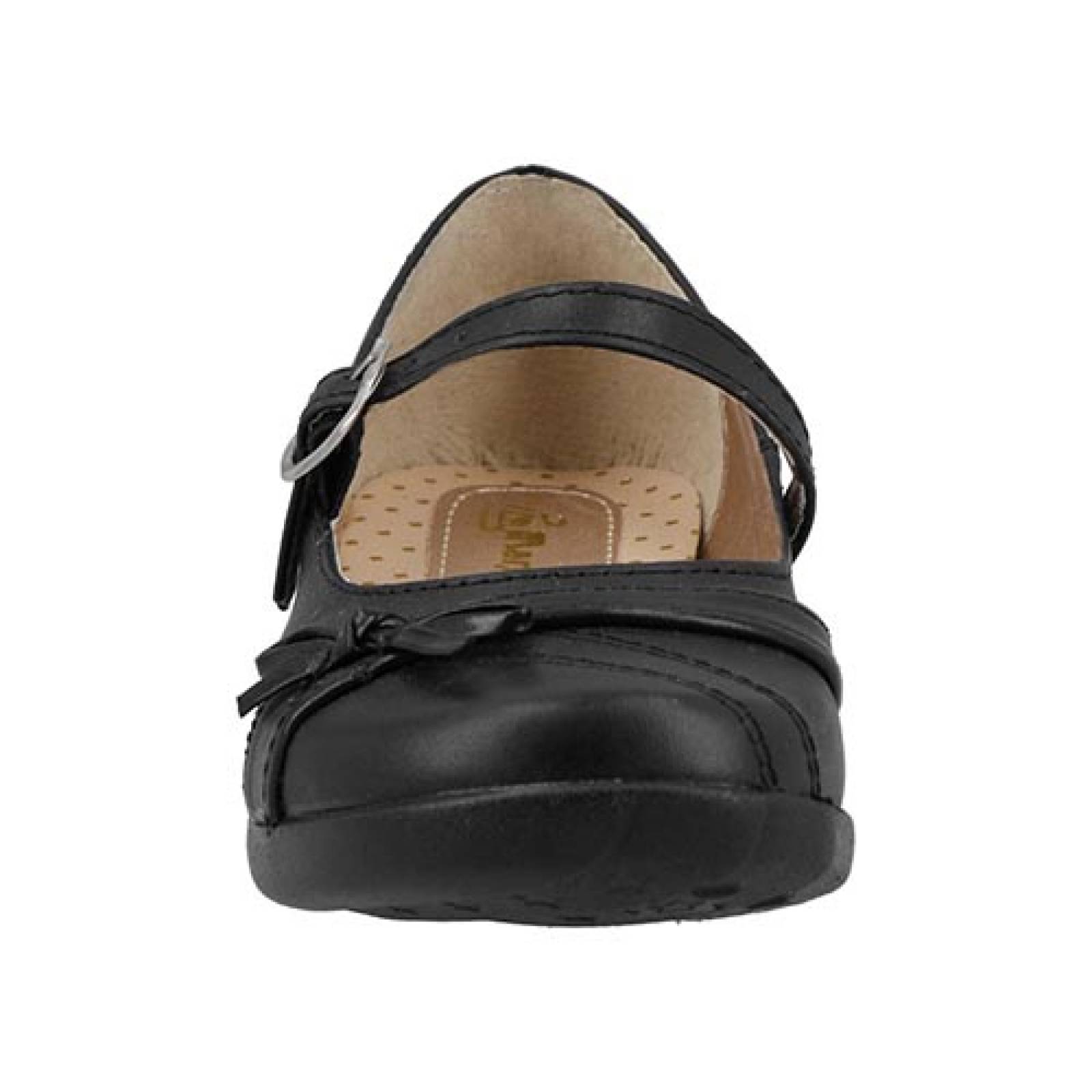 Zapatos Escolares Manhattan 635 Niña Clásicos Balerina Negro