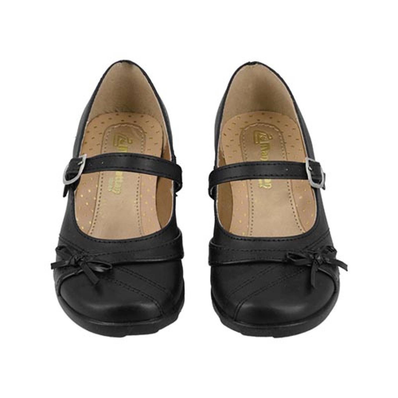 Zapatos Escolares Manhattan 635 Niña Clásicos Balerina Negro