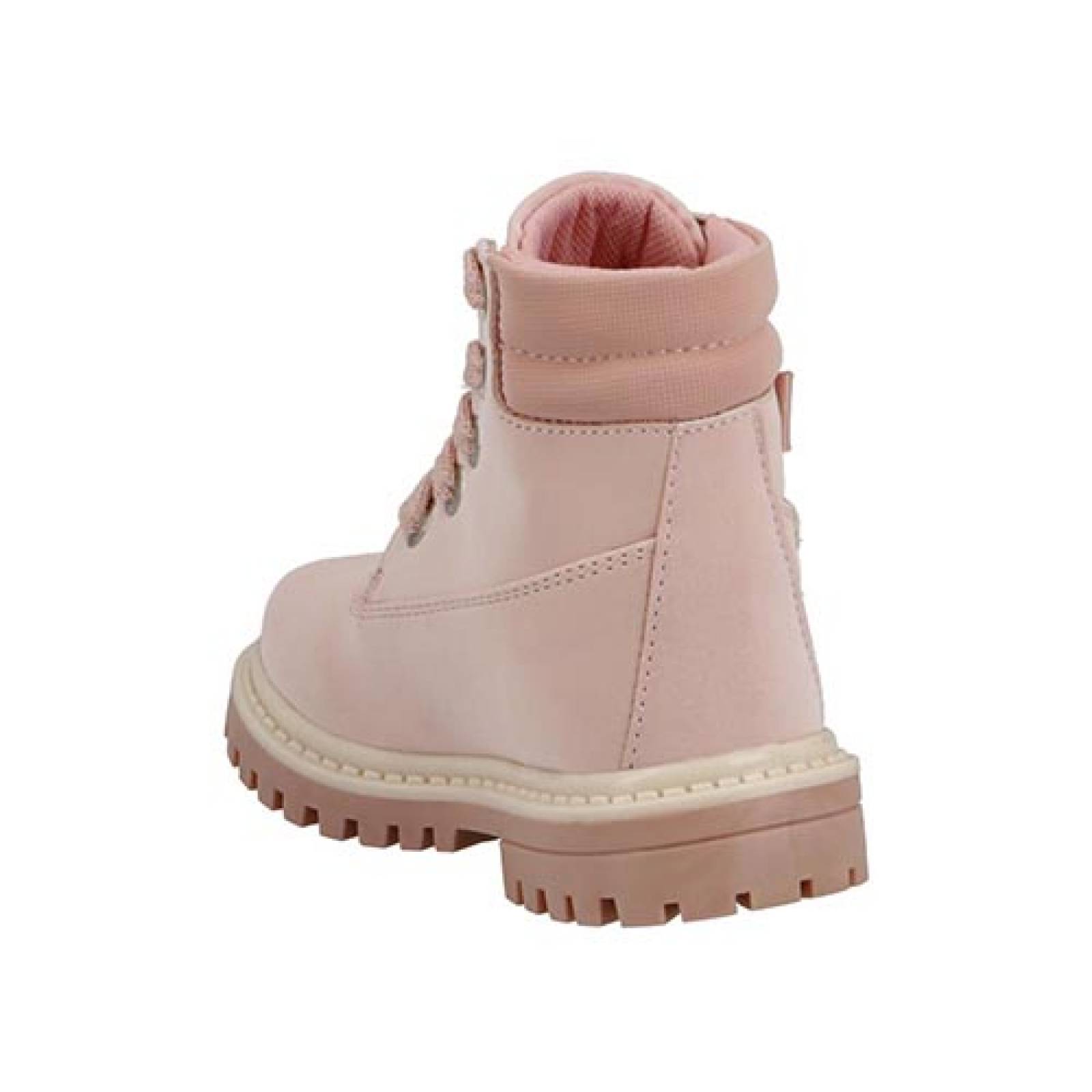 Bota Para Niña Color Rosa Lia Modelo 6161 Tallas 12 Al 14
