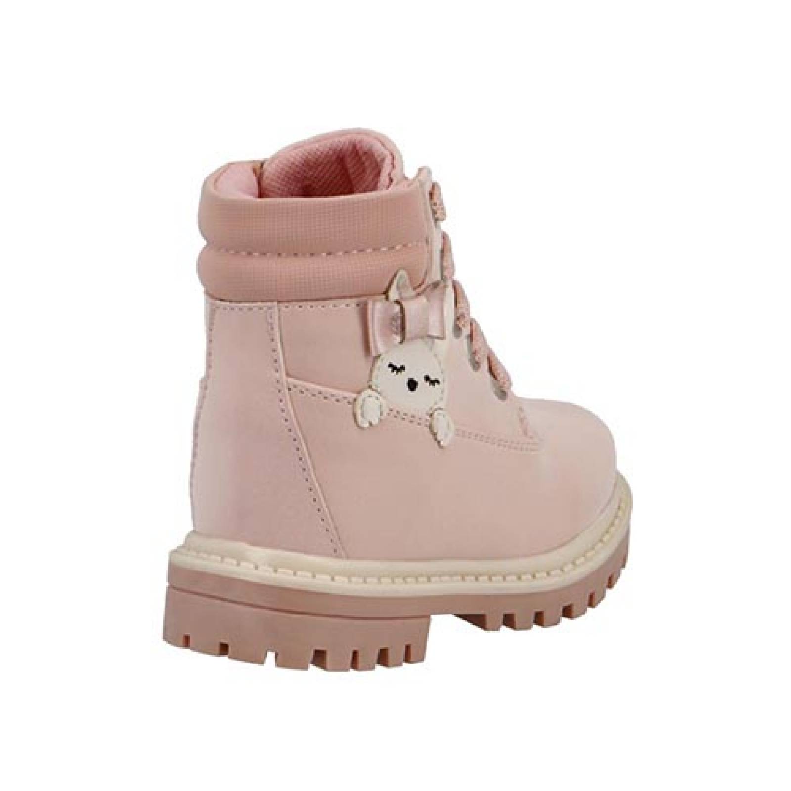Bota Para Niña Color Rosa Lia Modelo 6161 Tallas 12 Al 14
