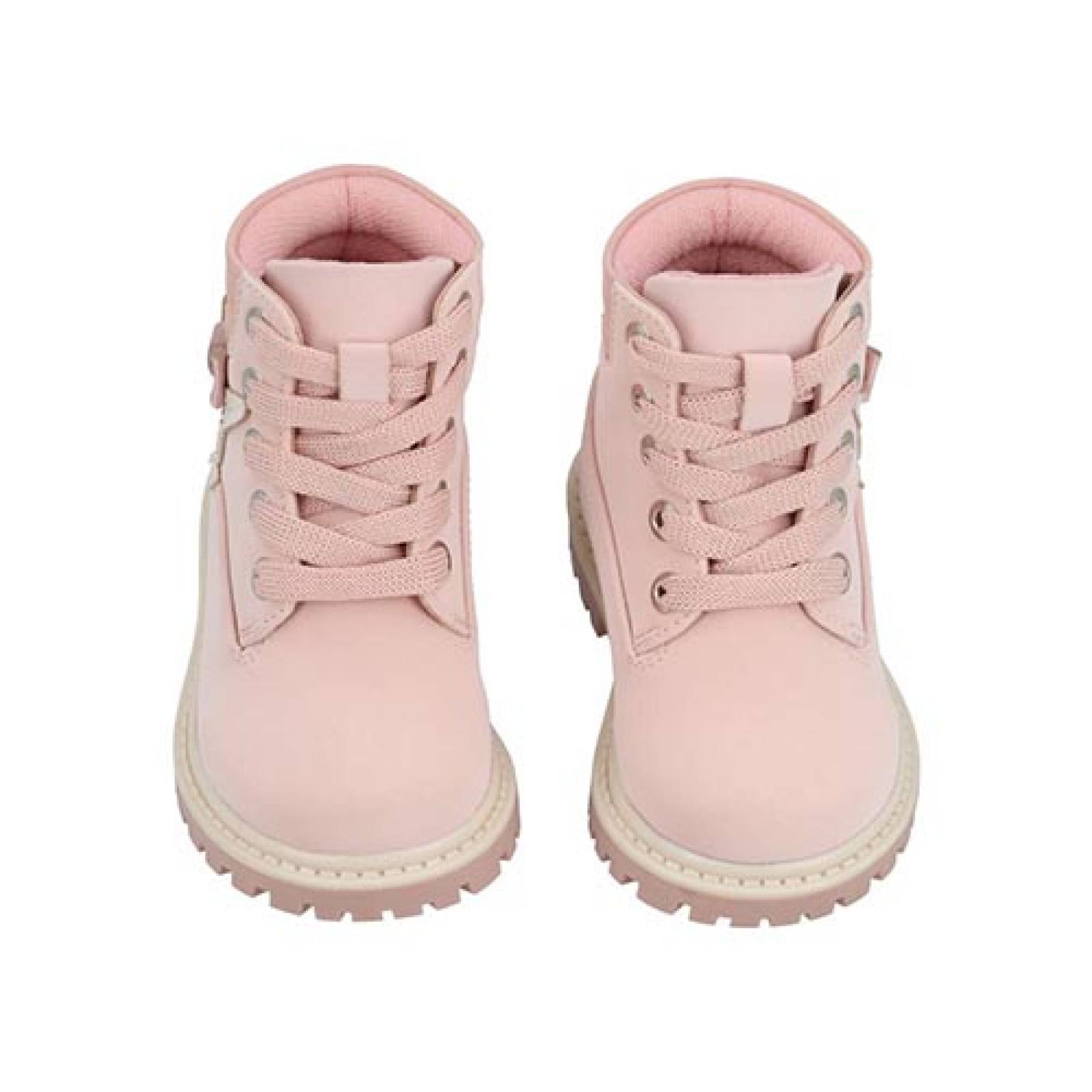 Bota Para Niña Color Rosa Lia Modelo 6161 Tallas 12 Al 14