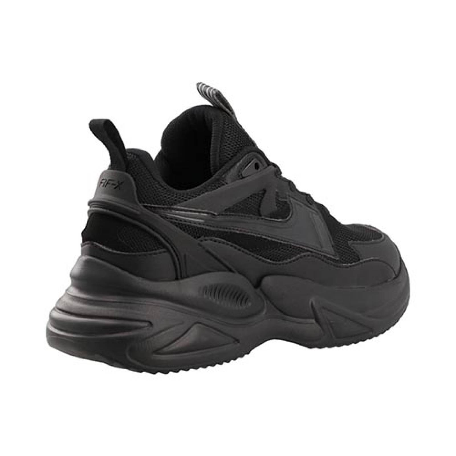 Tenis American Fire A77 Negro Urbano Clásicos Mujer Cómodos Dama
