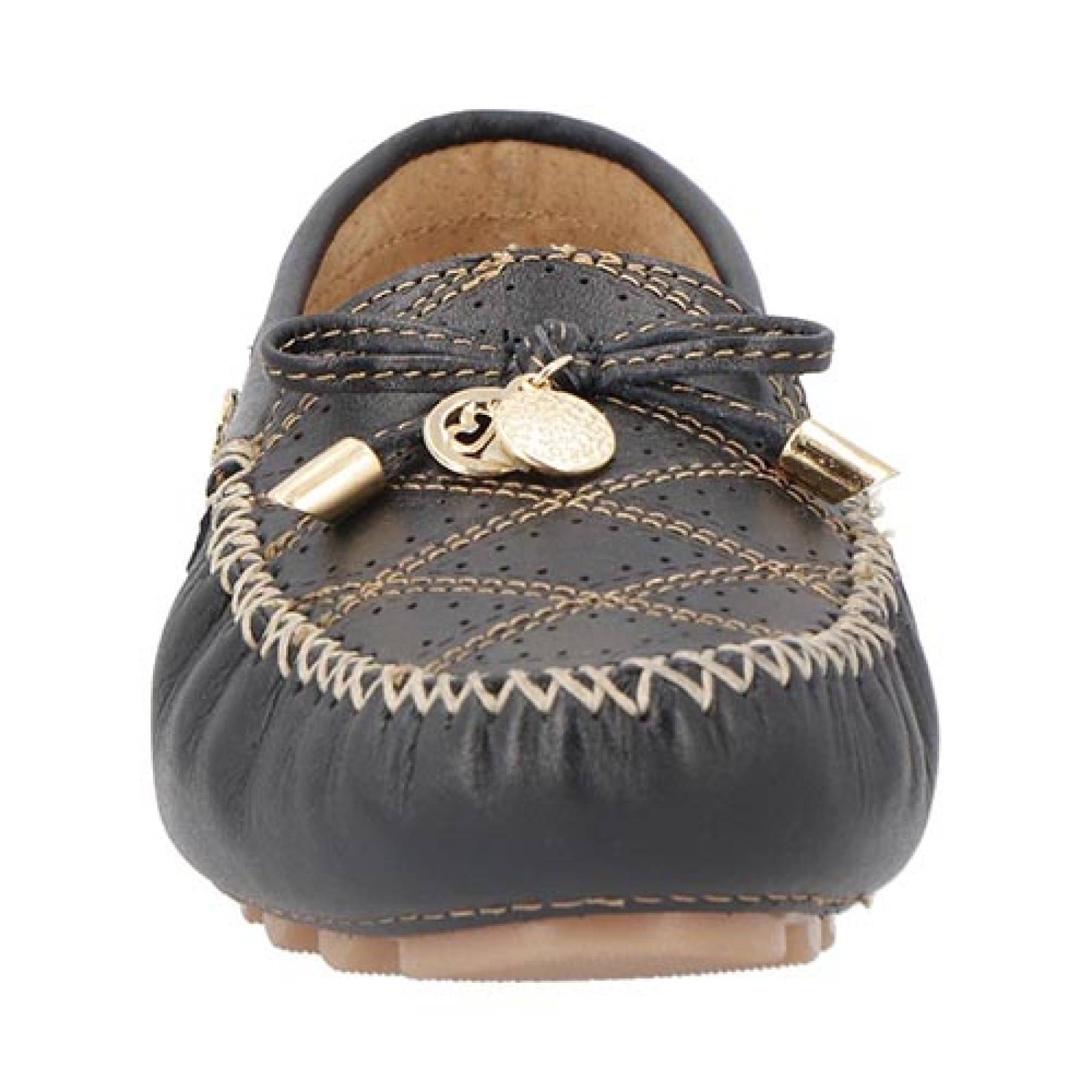 Zapatos Blue Red 1810 Mujer Mocasin Antiderrapante Piel Dama Comodos