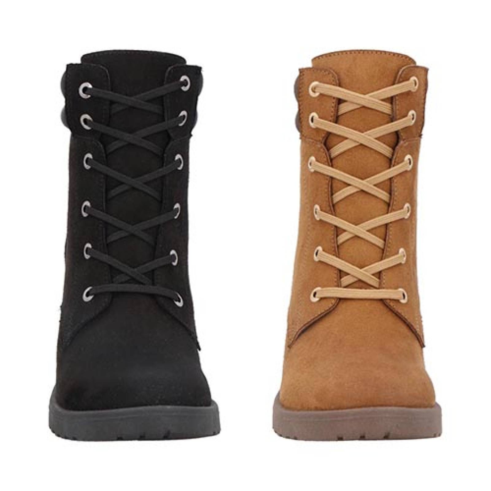 Botas Duo Mujer Uh Lulu 871 Botines En 2pack Textil Dama 2x1 Color Negro/MellaTesta