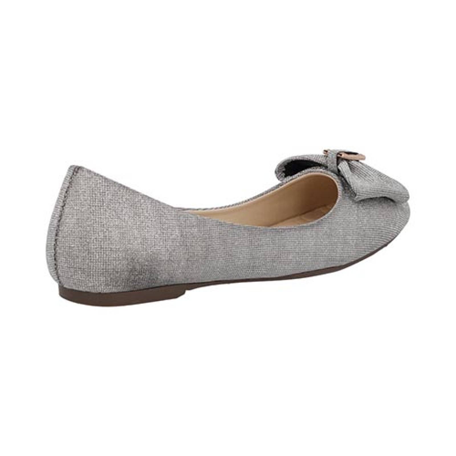 Zapatillas Balerinas UH LULU by EH! 260 Universo Dama Zapatillas Color Plata