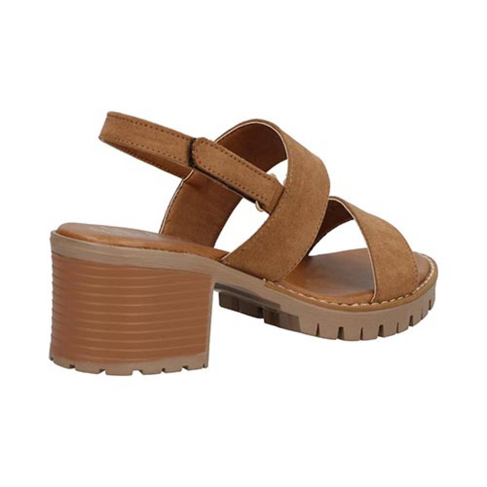 Sandalias Uh Lulu by Eh! 1812 Zapatilla Metedera Casual Color Almendra 