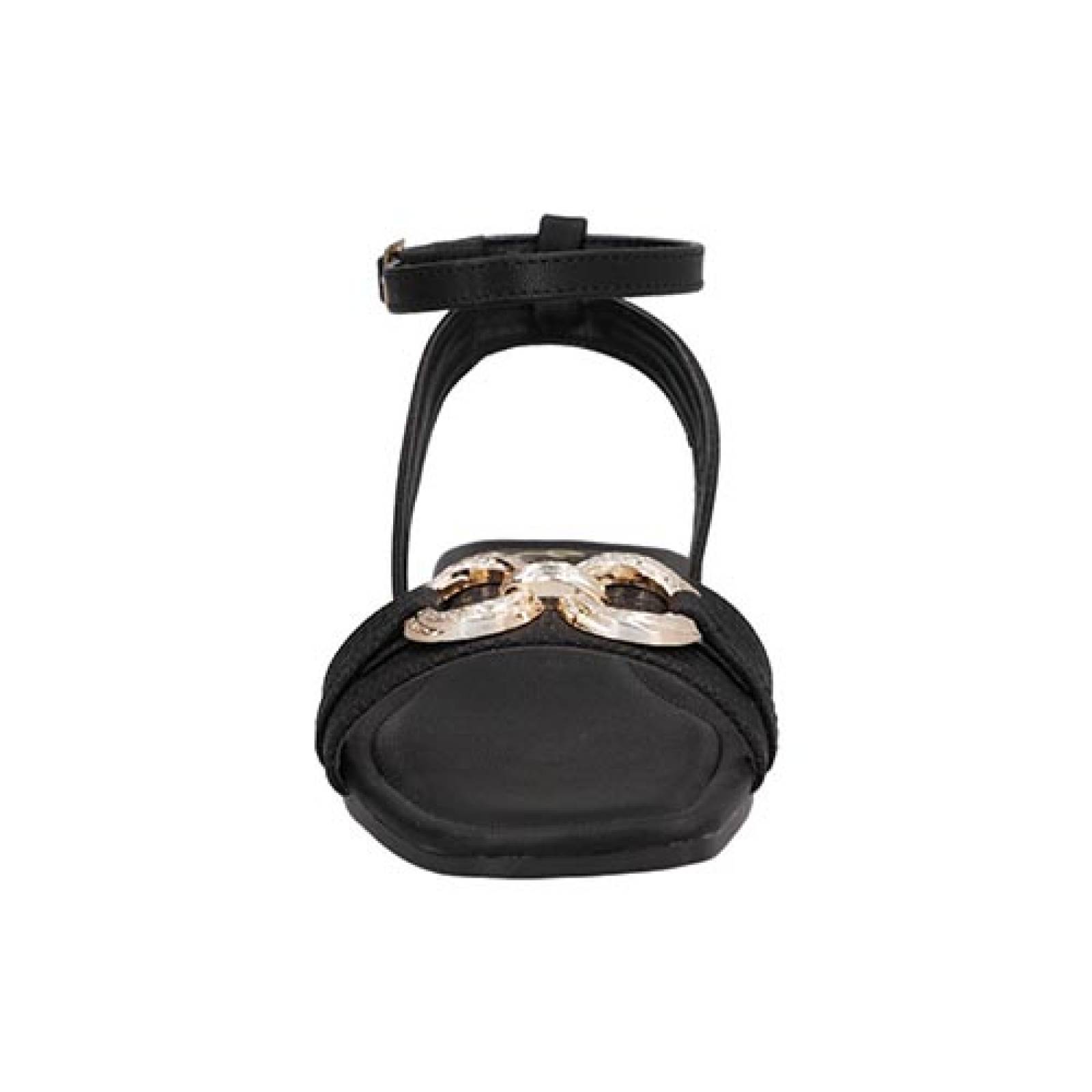 Sandalias Uh Lulu by Eh! 2102 Mujer Huarache Piso Casual Color Negro 