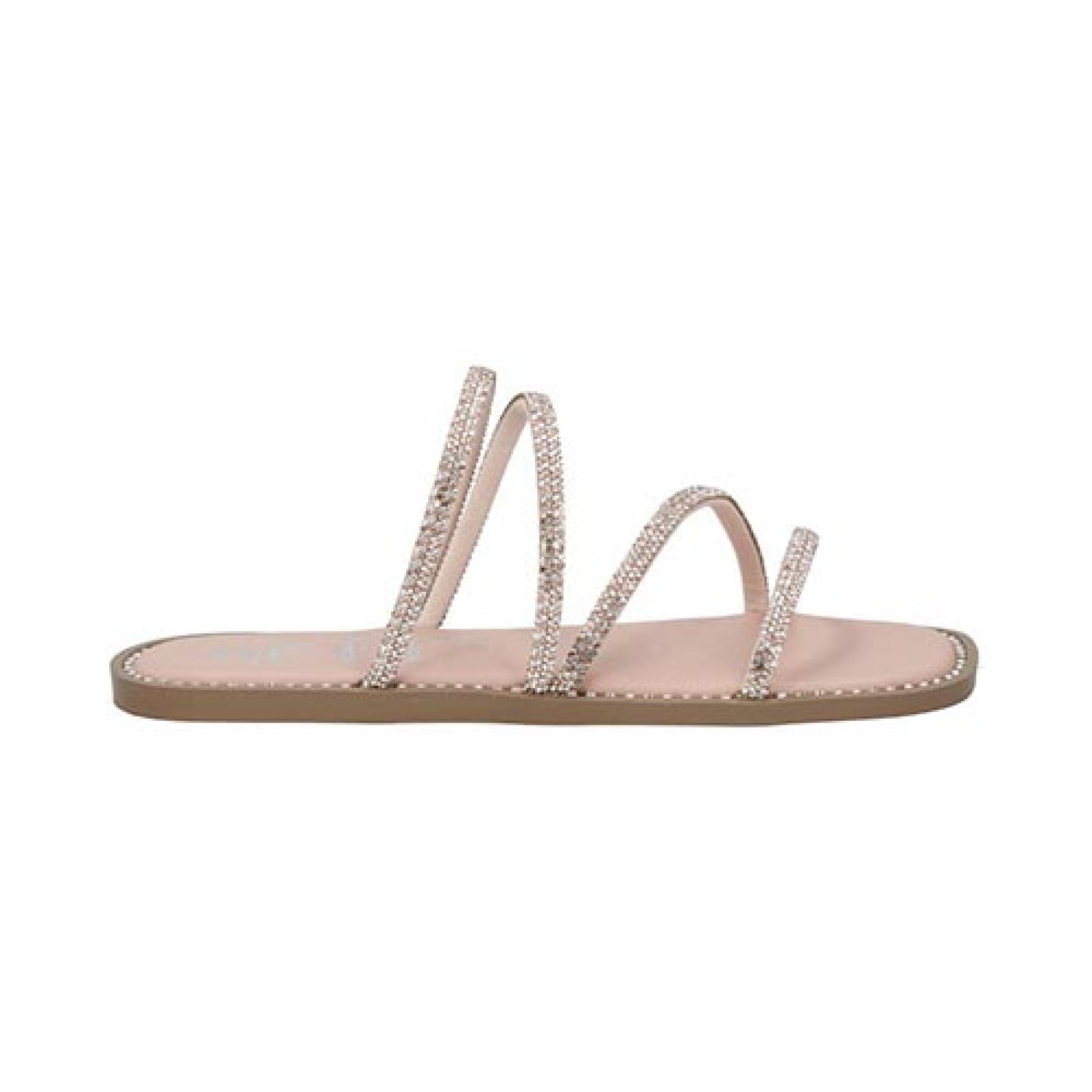 Sandalias UH LULU by EH! 1057 Mujer Sandalia Rosa Piso Dama Casual Metedera Color Rosa 
