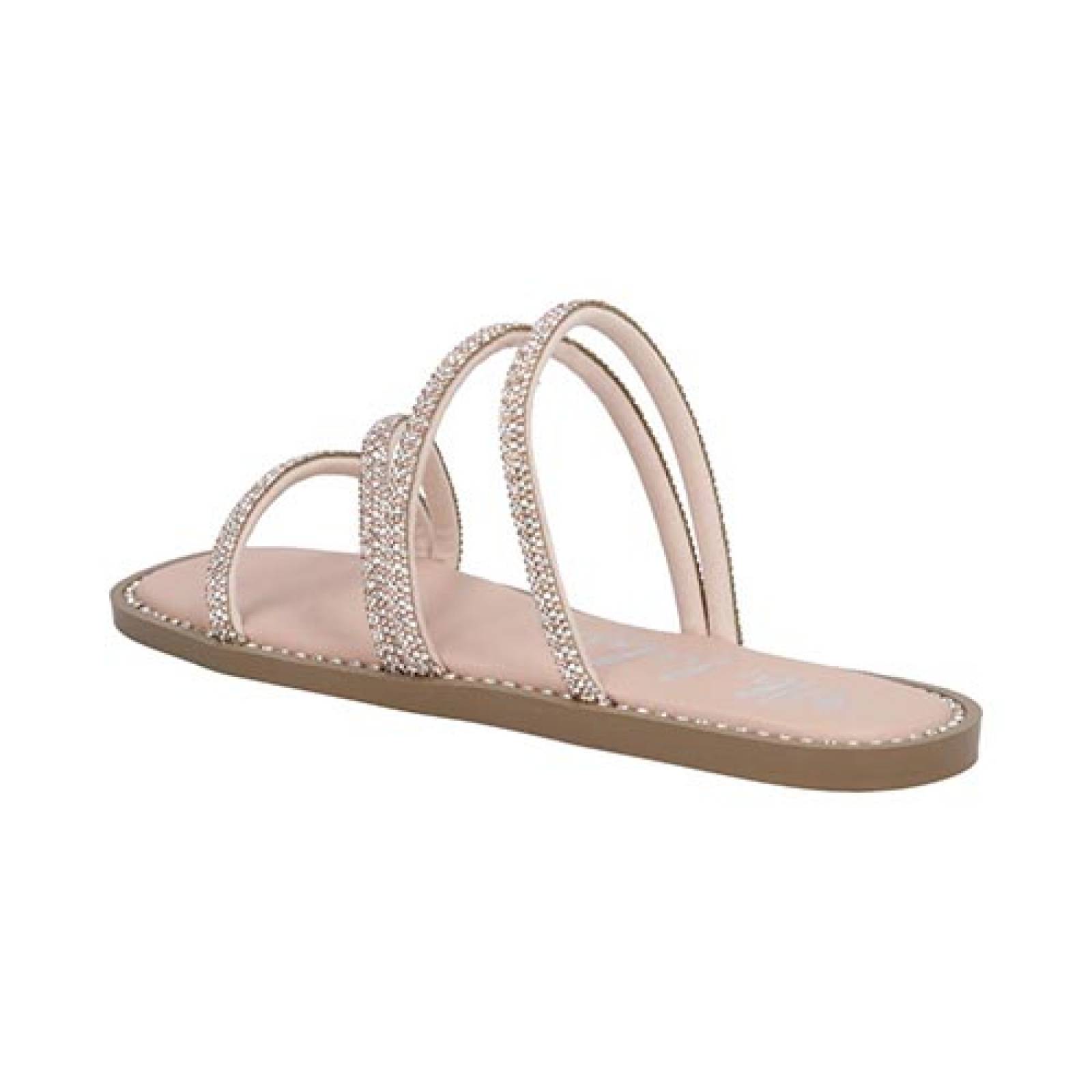 Sandalias UH LULU by EH! 1057 Mujer Sandalia Rosa Piso Dama Casual Metedera Color Rosa 