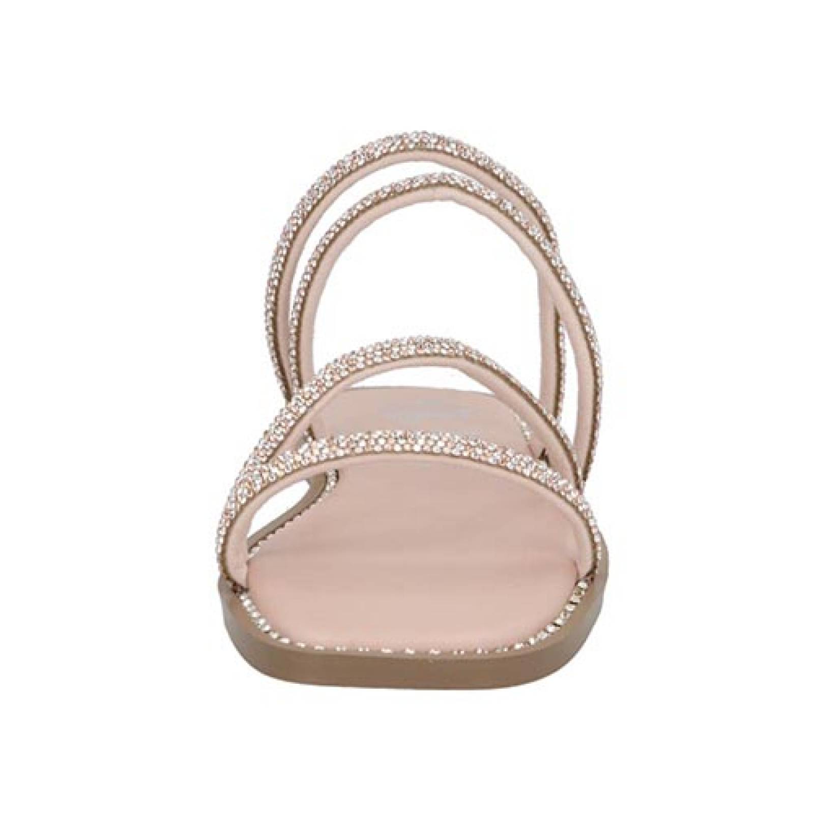 Sandalias UH LULU by EH! 1057 Mujer Sandalia Rosa Piso Dama Casual Metedera Color Rosa 