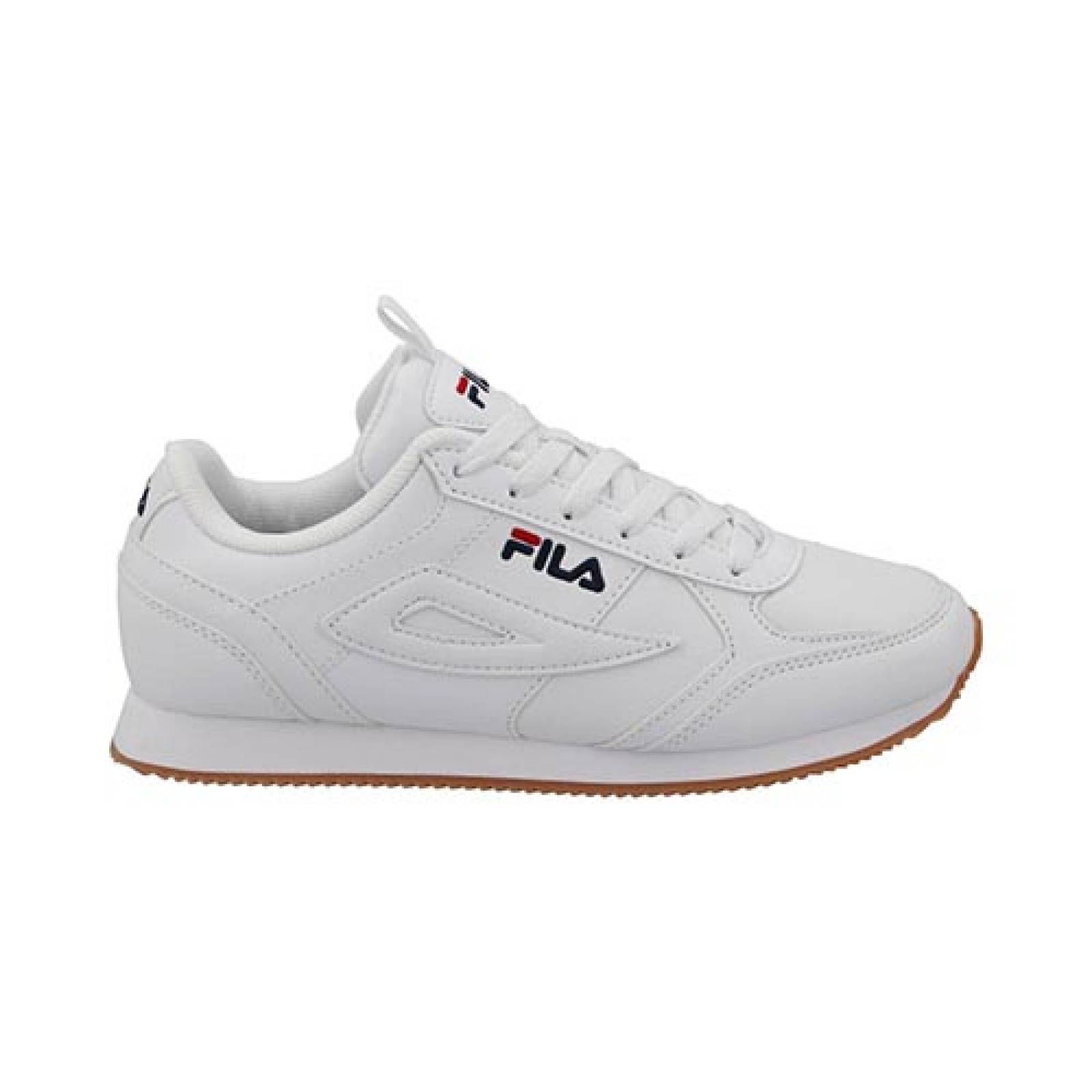 Tenis FILA 963125 Zallini Gum Dama Urbanos Comodos Mujer Blancos