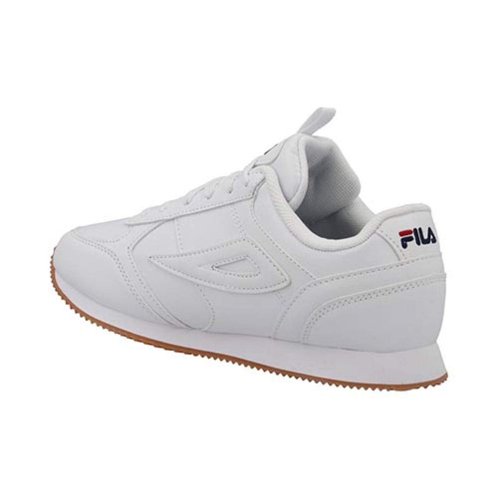 Tenis FILA 963125 Zallini Gum Dama Urbanos Comodos Mujer Blancos