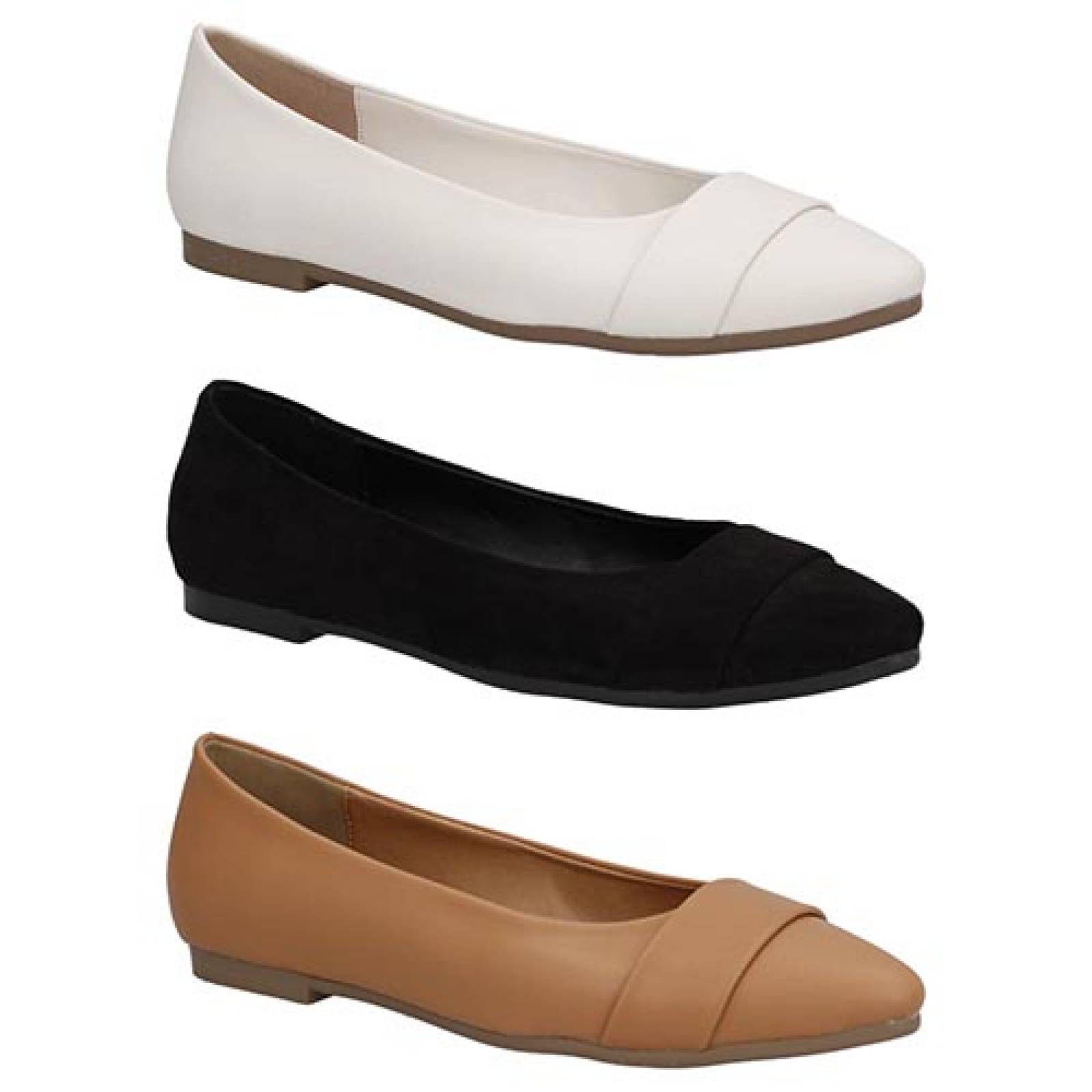 Zapatillas 3pack HEAD OVER HEELS 5648 Dama Flats Zapatillas Piso Mujer