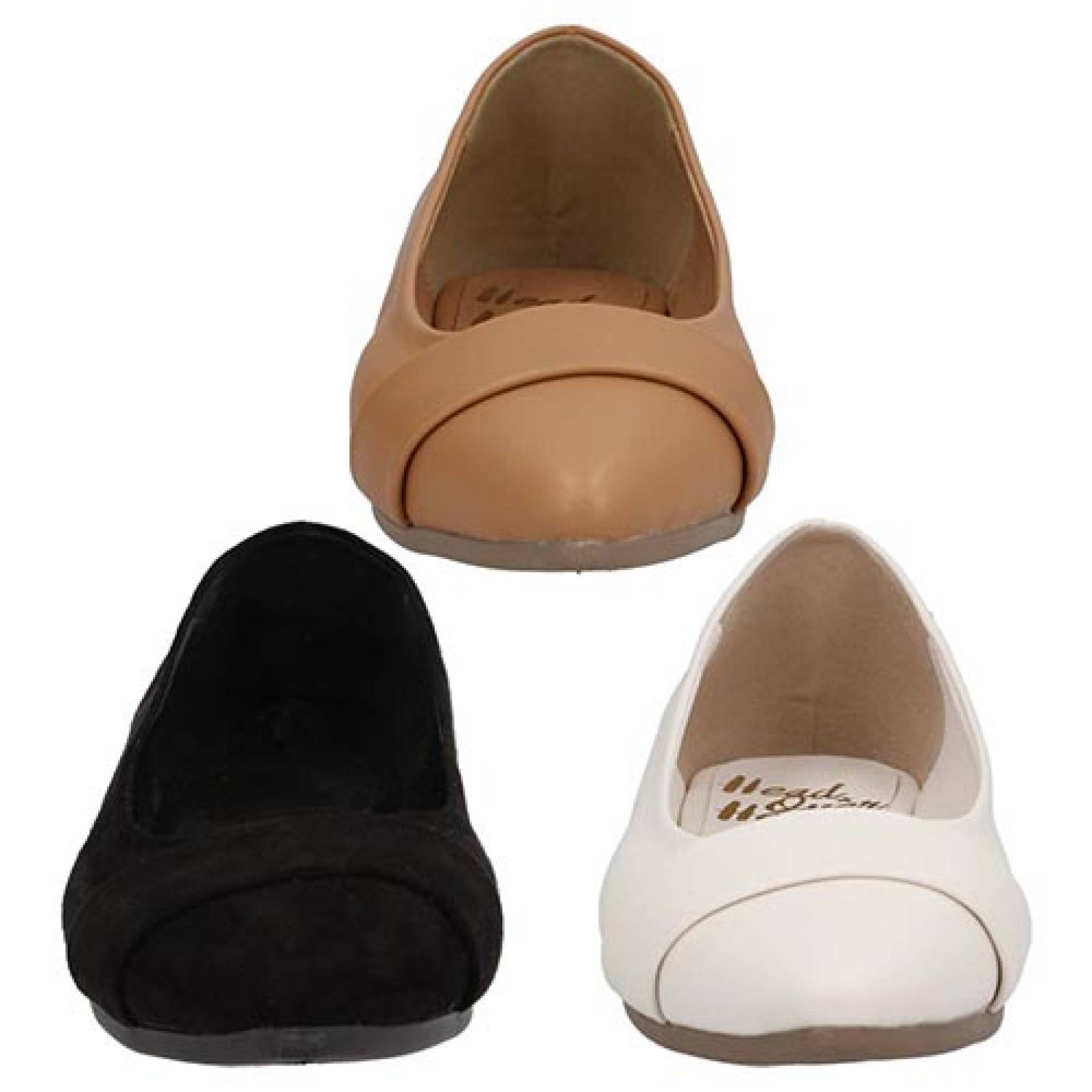 Zapatillas 3pack HEAD OVER HEELS 5648 Dama Flats Zapatillas Piso Mujer
