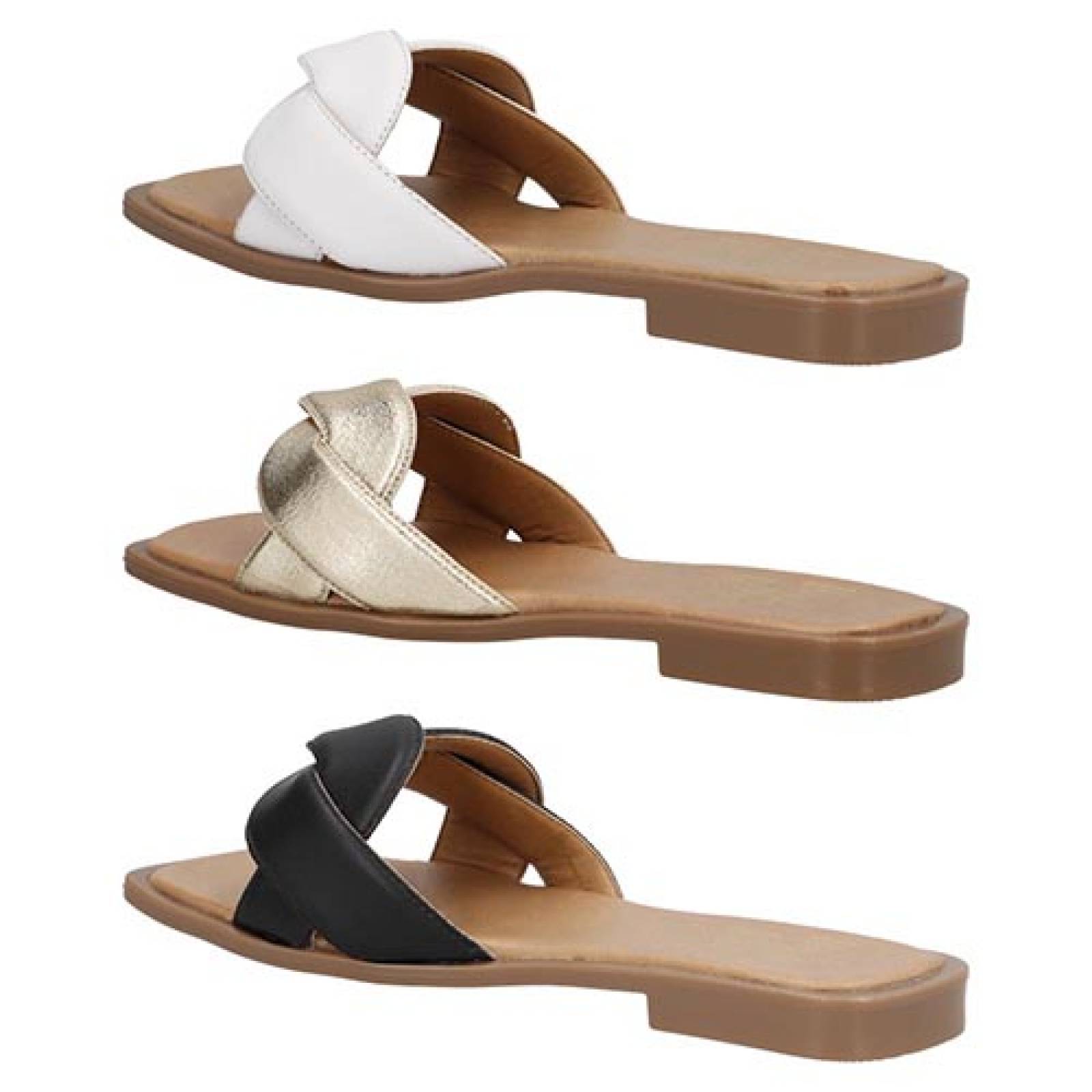 Sandalias 3pack HEAD OVER HEELS 10900 Dama Metedera Sandalia 3pack