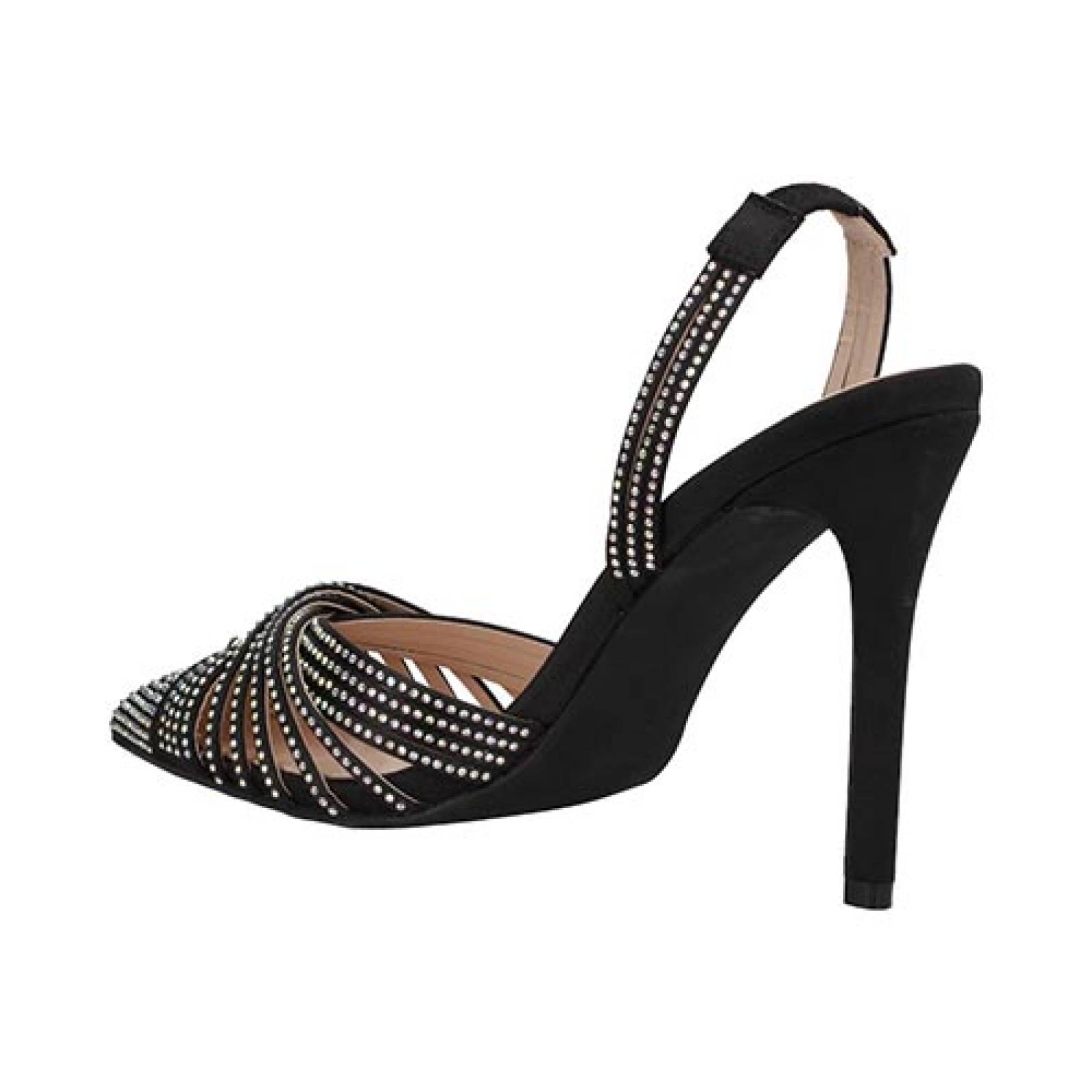 Zapatos Tacon Alto HEAD OVER HEELS MADA5 Dama Negros Elgantes Tacon Delgado