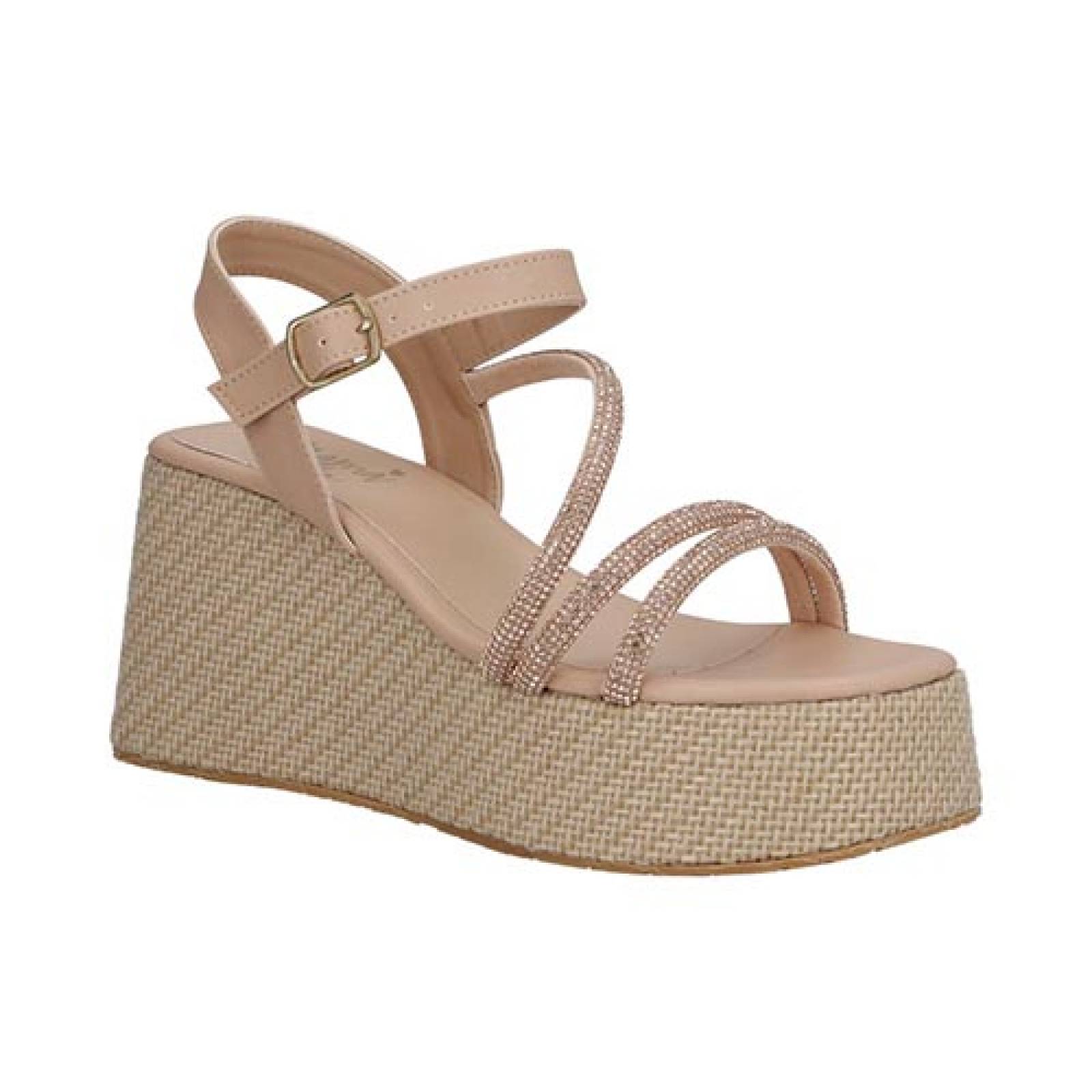 Sandalias Mama Lola 415 Plataforma Tacon Seguido Para Dama