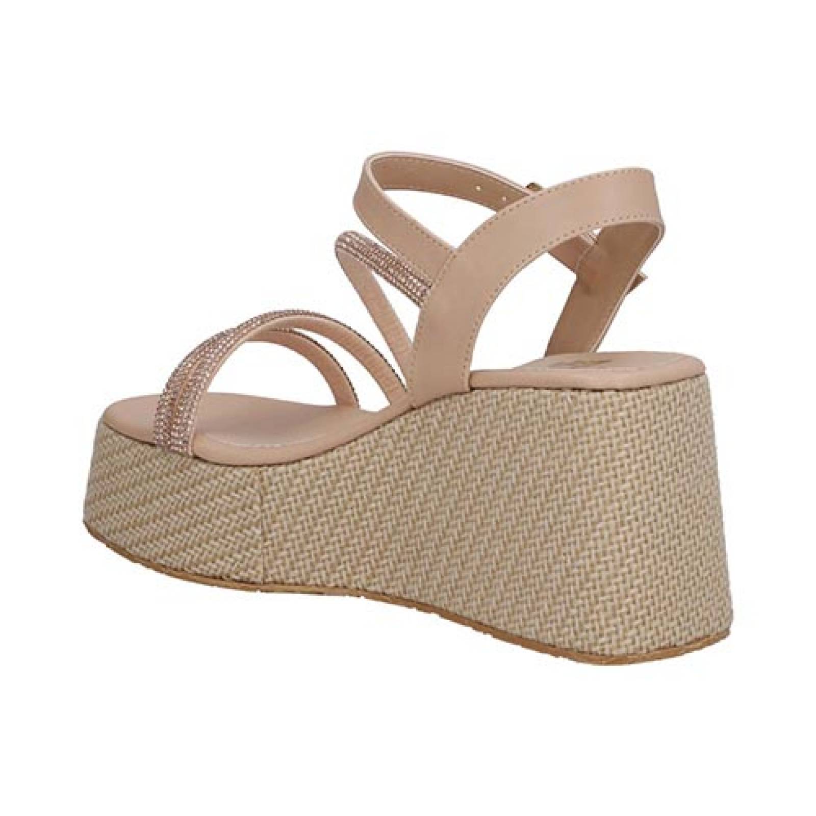 Sandalias Mama Lola 415 Plataforma Tacon Seguido Para Dama