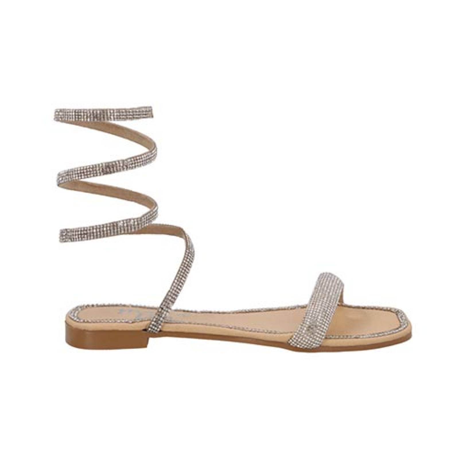 Sandalias De Piso Mama Lola 1423 Mujer Huaraches Con Cintas