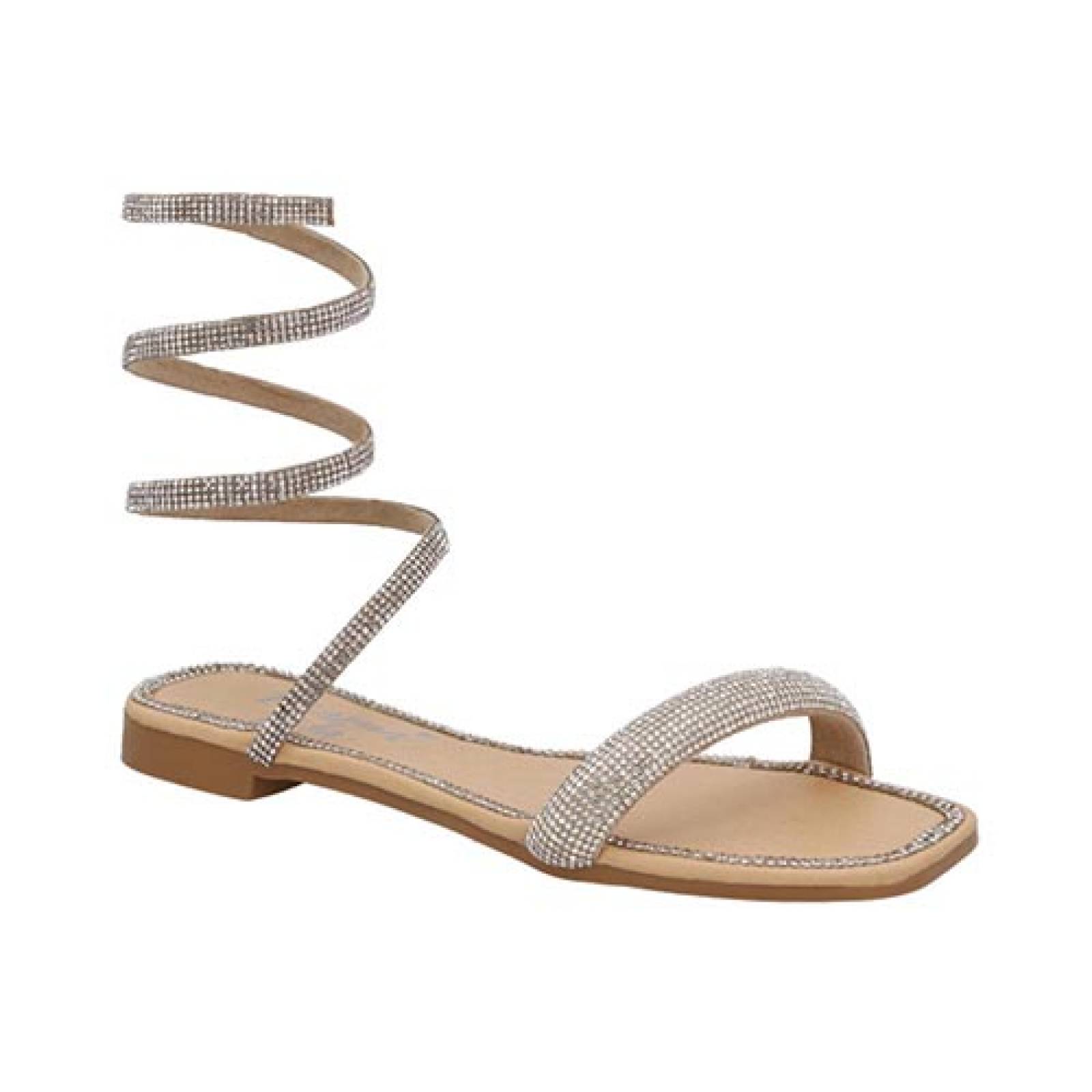 Sandalias De Piso Mama Lola 1423 Mujer Huaraches Con Cintas