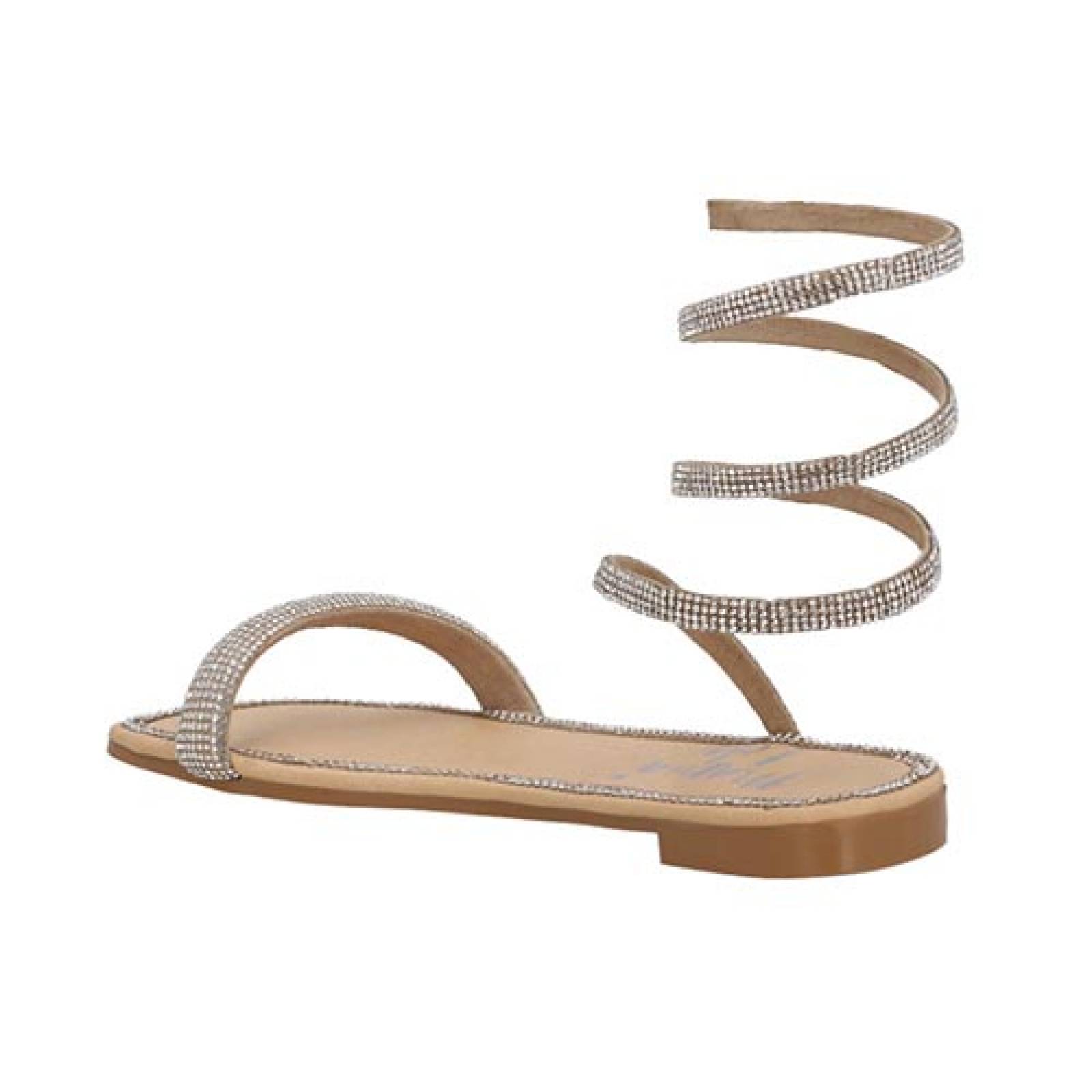 Sandalias De Piso Mama Lola 1423 Mujer Huaraches Con Cintas