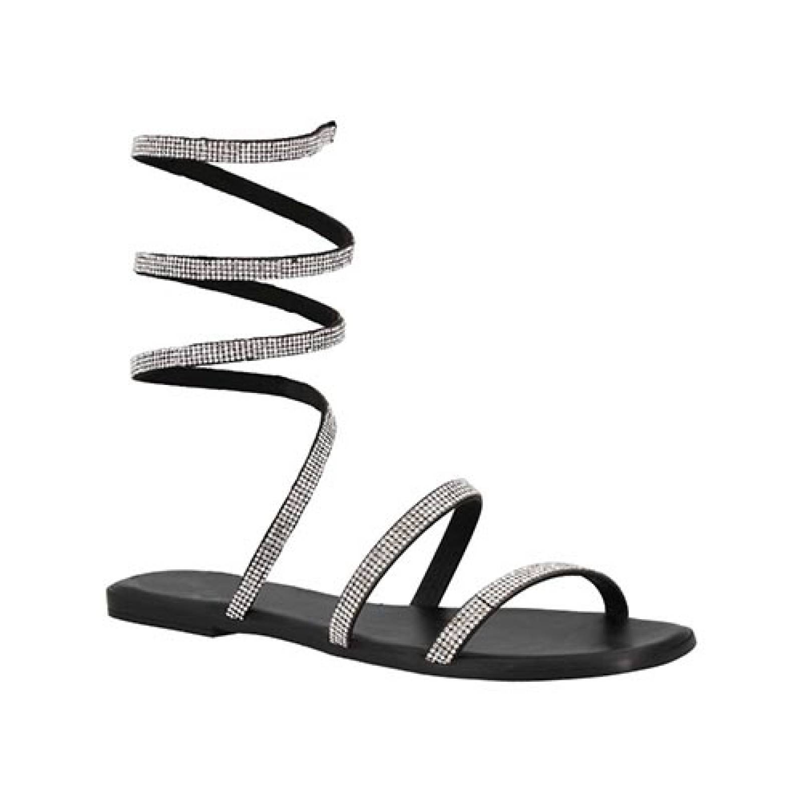 Sandalias De Piso Mama Lola 1423 Mujer Huaraches Con Cintas