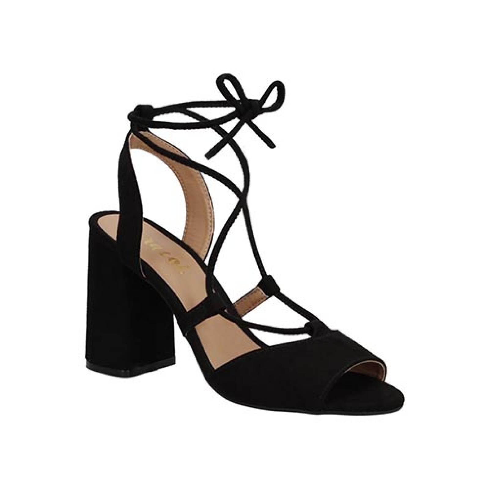 Zapatilla Miracol 6109 Mujer Tacon Comoda Sandalia Cordones