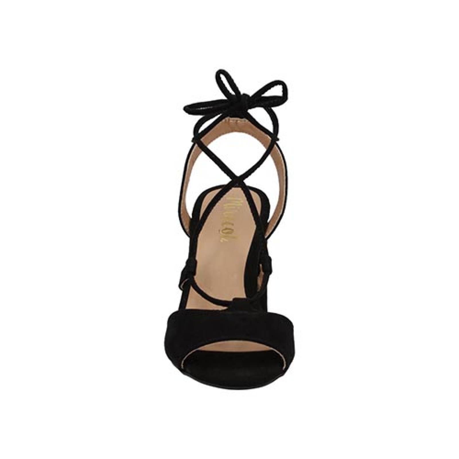 Zapatilla Miracol 6109 Mujer Tacon Comoda Sandalia Cordones