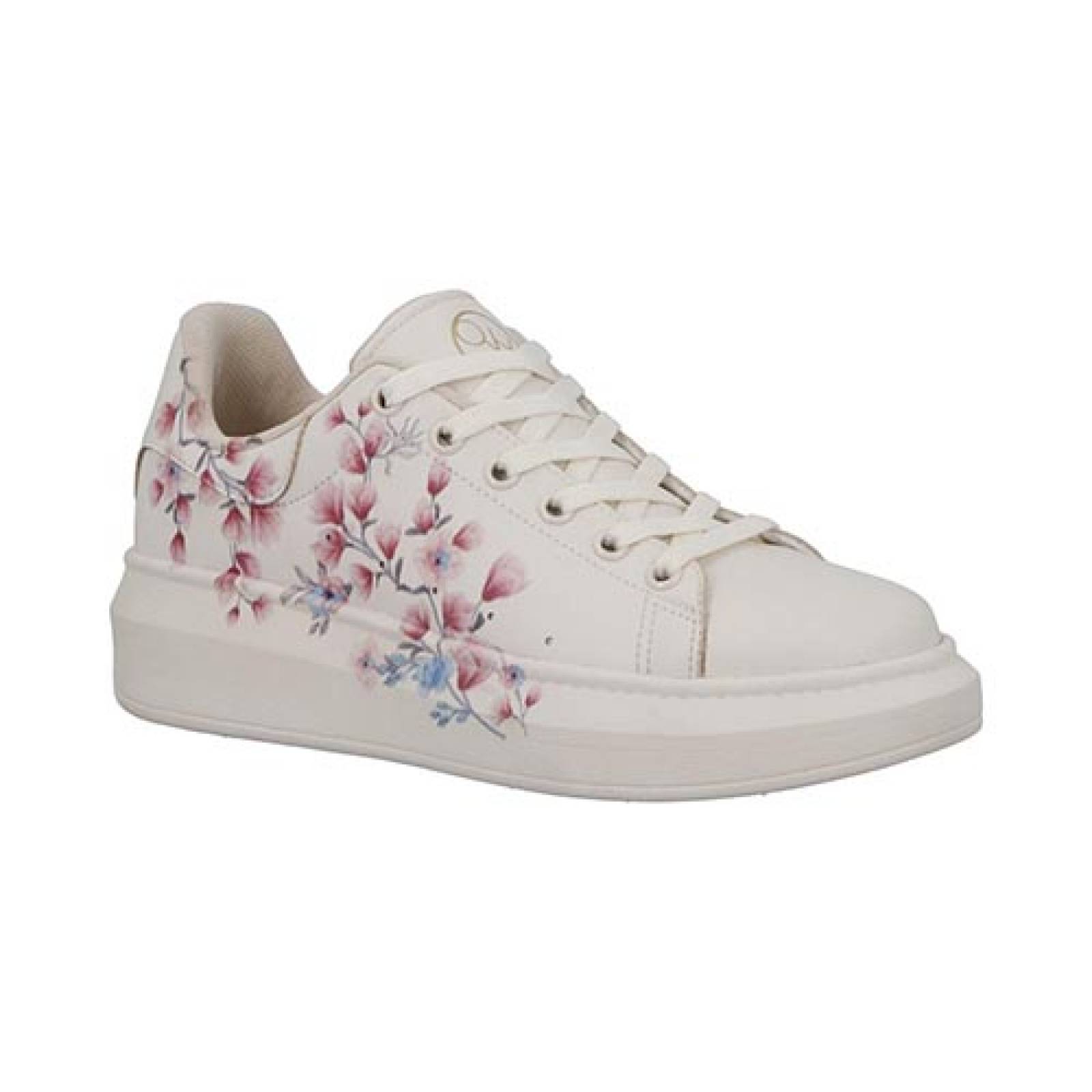 Tenis Para Mujer Ovx 307b Estampado Flores Casuales Urbanos