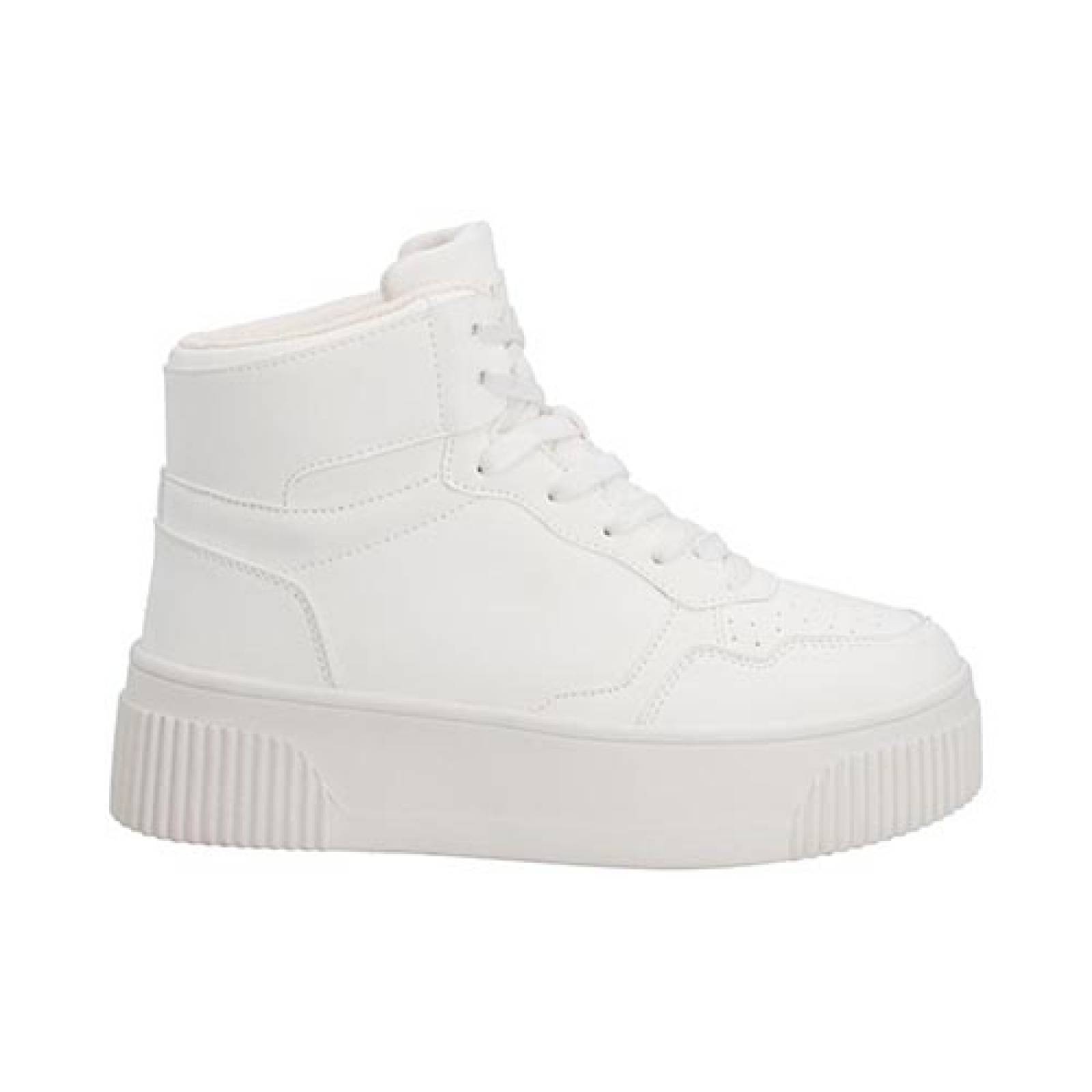 Tenis Dama Ovx 30607 Tipo Bota Casuales Urbanos Plataforma