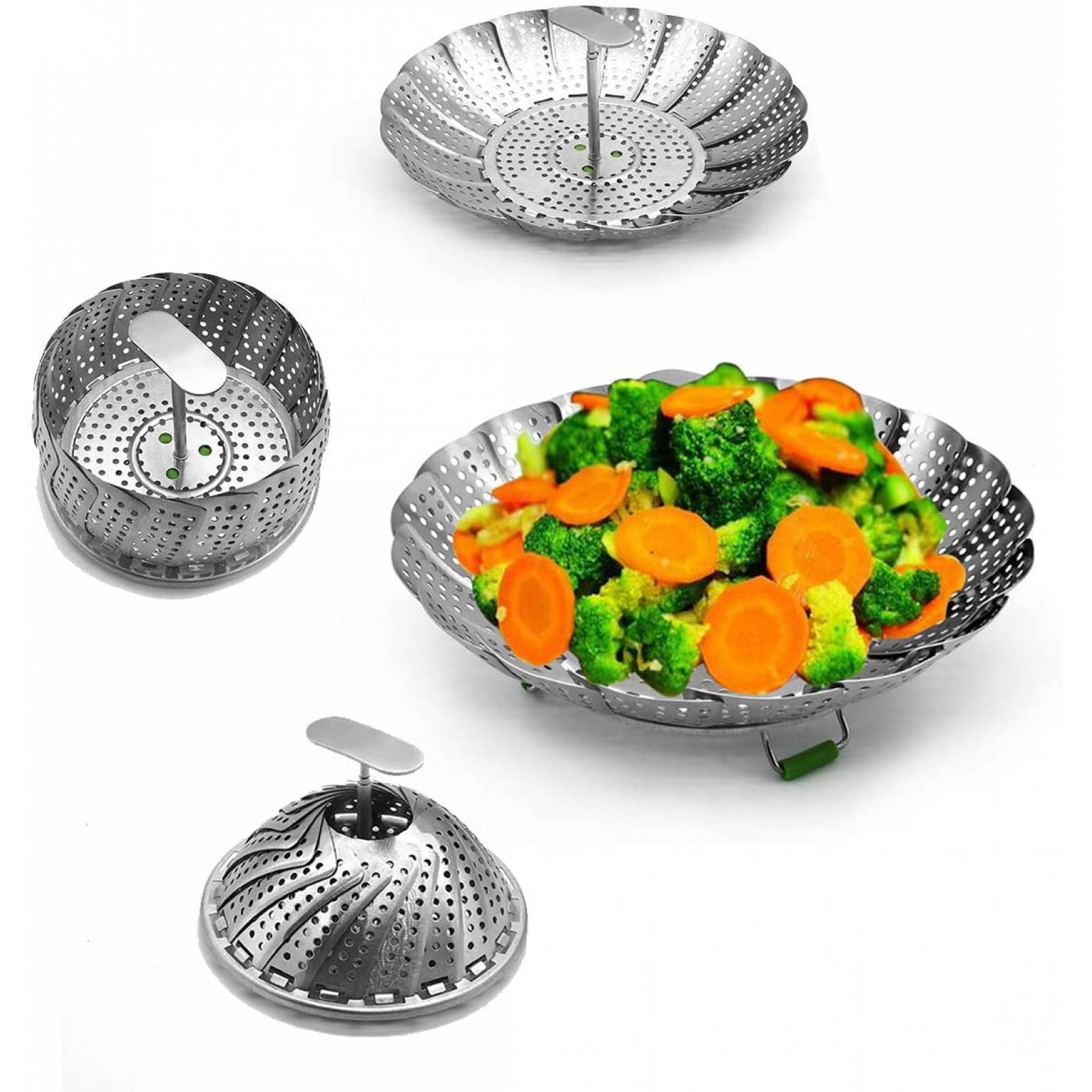 Hervidor De Verduras Acero Inoxidable 9puLG. Vencort