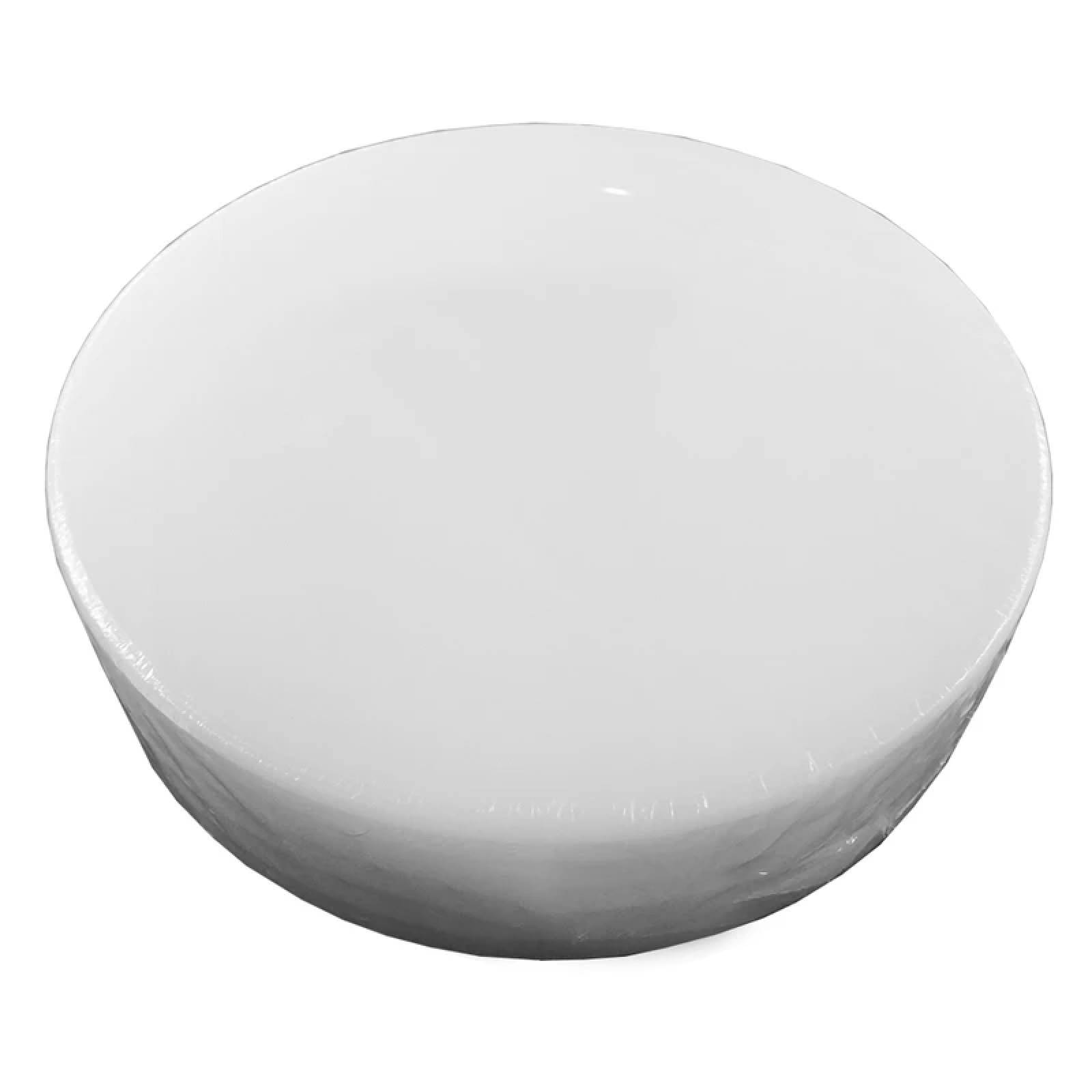 Tabla Para Cocina Redoda De Plástico Blanca 35 Cm