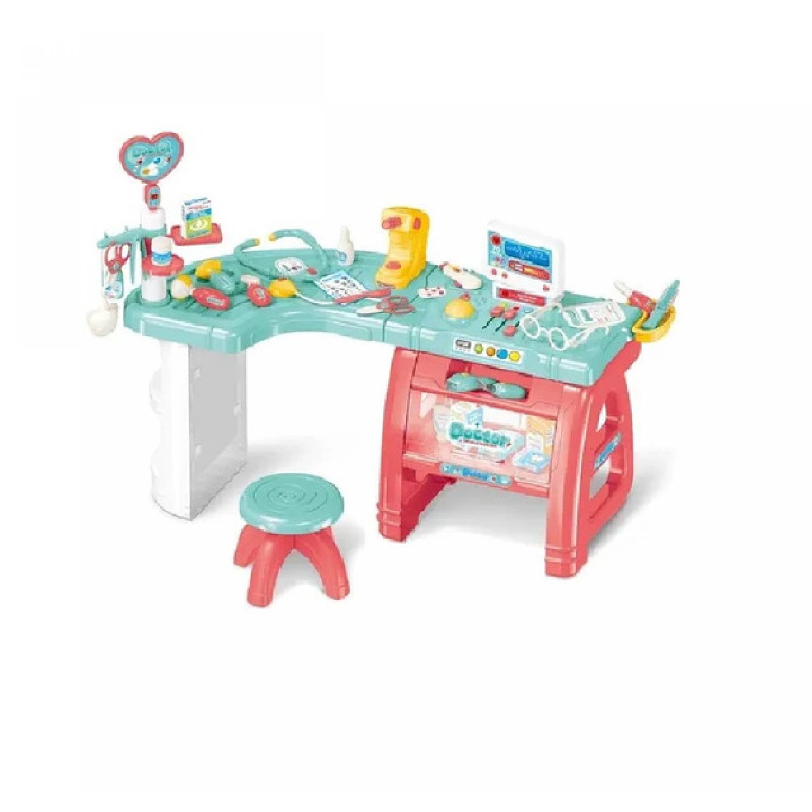 Kit Medico Mesa Juguete Hospital Doctor Niño Juguetes