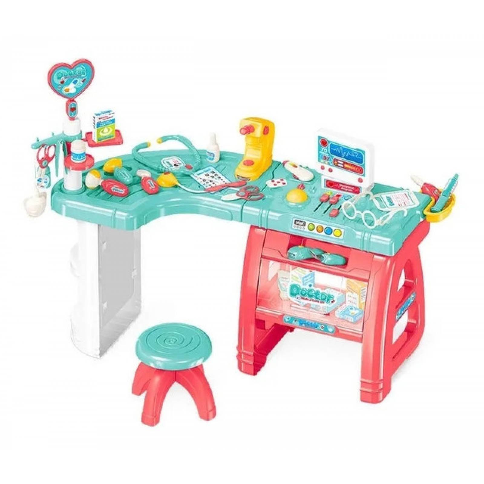 Kit Medico Escritorio Juguete Accesorio Doctor Niño Juguetes