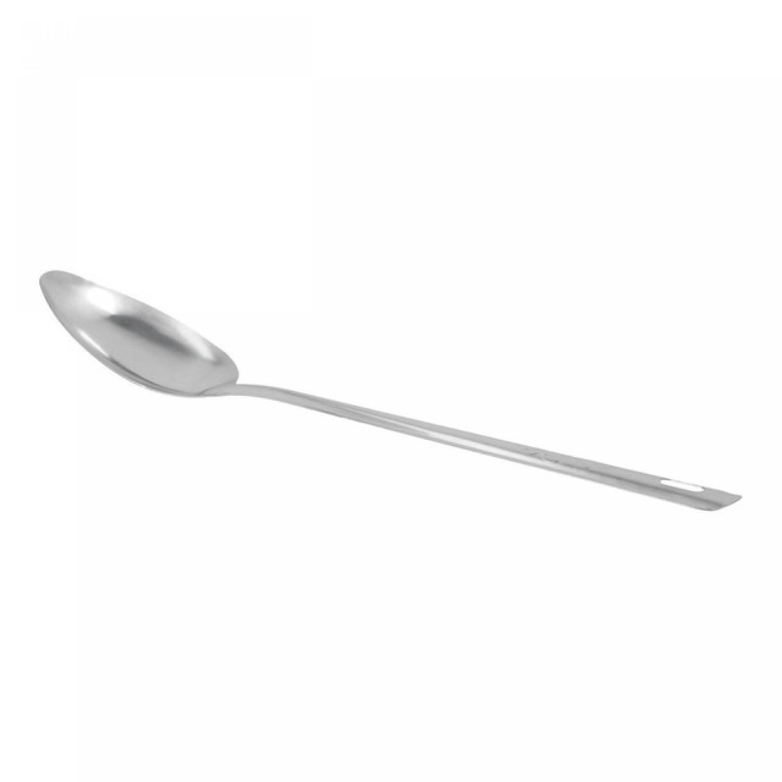 10 Cucharas De Servicio De 42 Cm De Acero Inoxidable Pulido