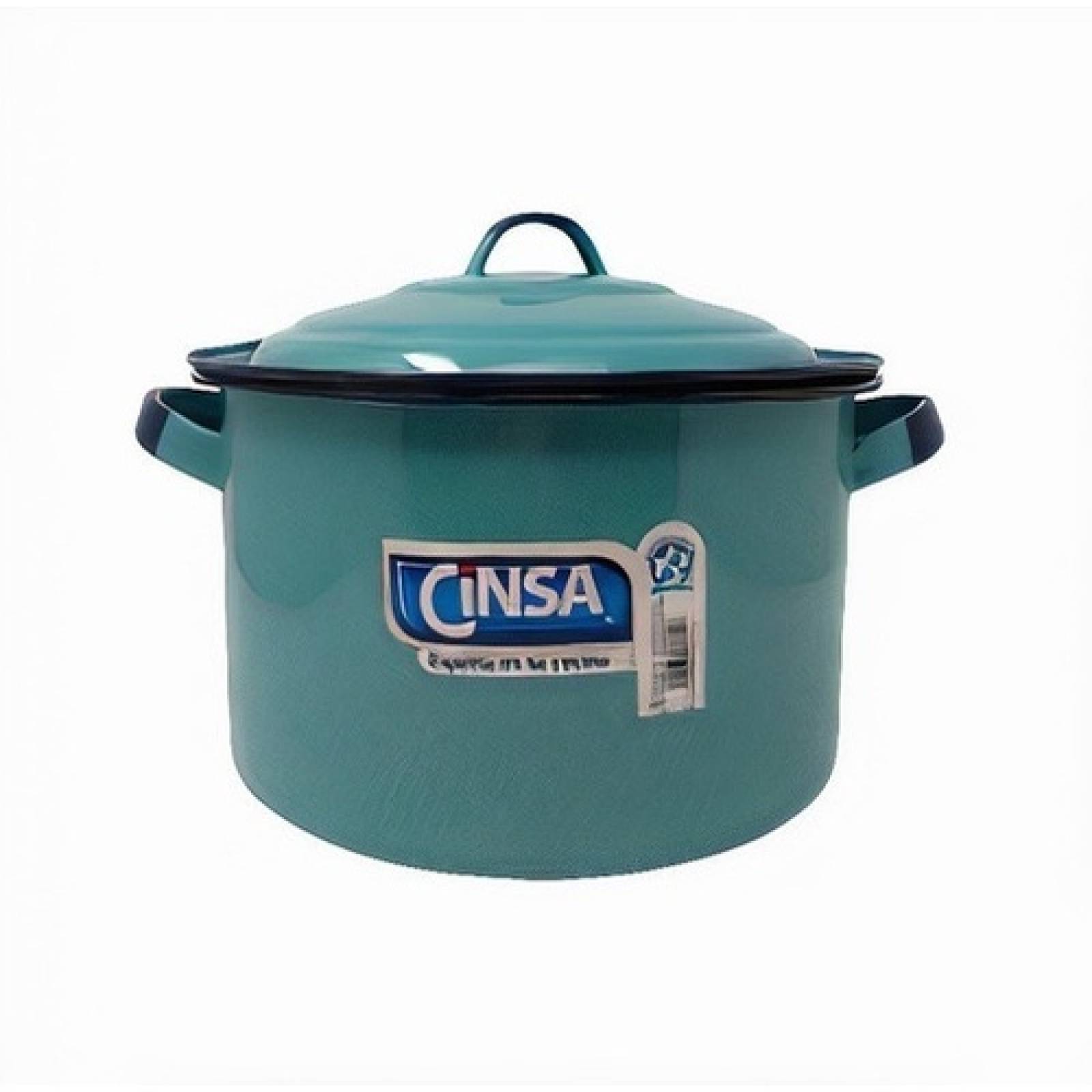 Olla 14.5 Litros De Peltre Cinsa Original