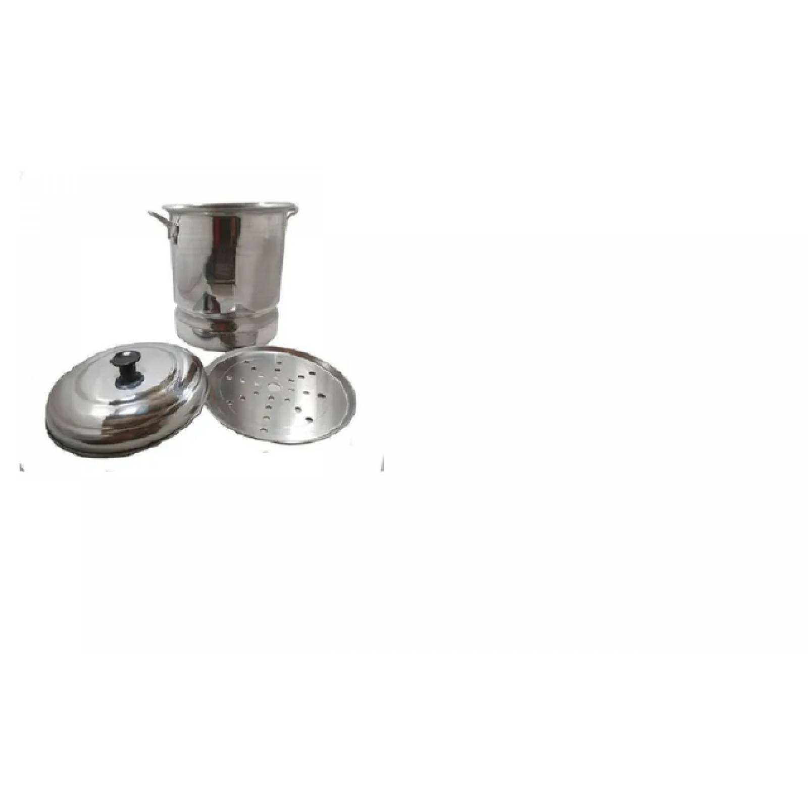 Vaporera Olla  Pegaso De Aluminio De 50 Litros