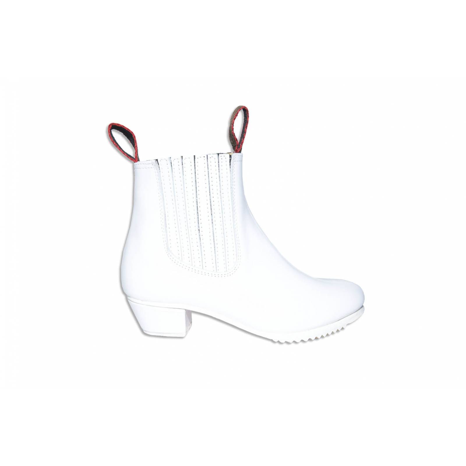 Botín Caballero Danza Folklórica Piel Negro