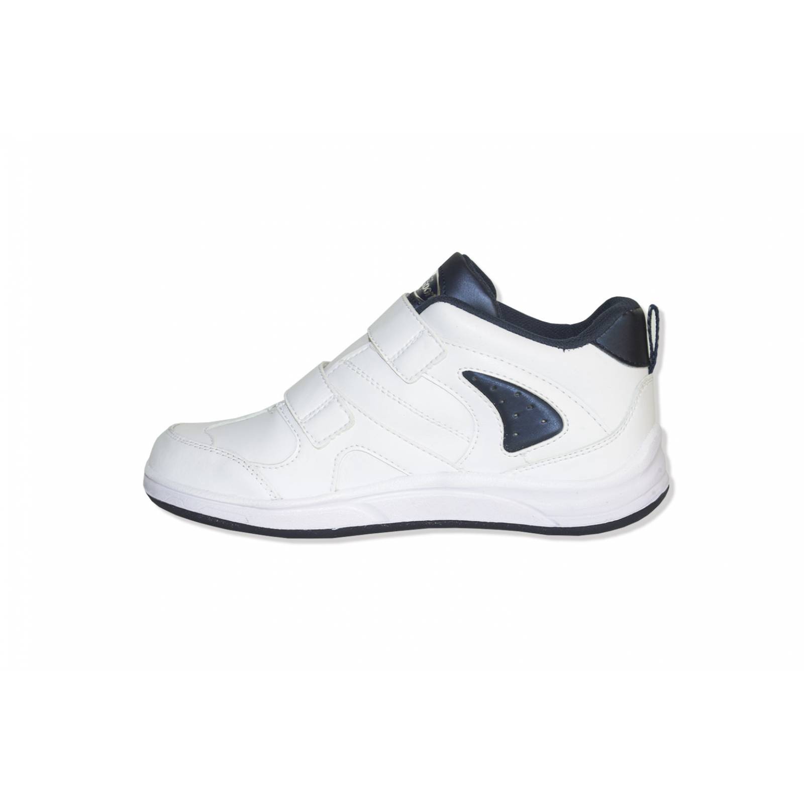 Tenis unisex ortopédico sandy blanco/ marino 18/21