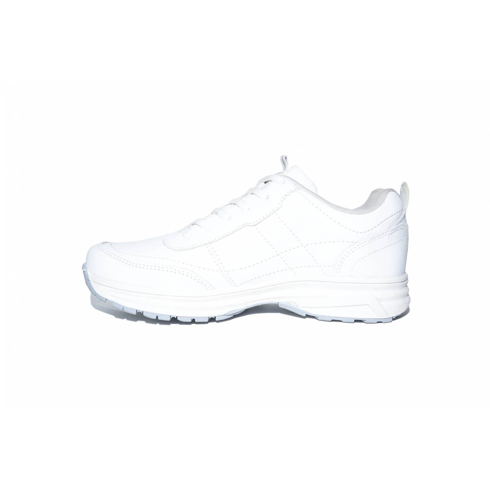 Tenis Unisex Cachorro 102 Piel Blanco Cosido Escolar