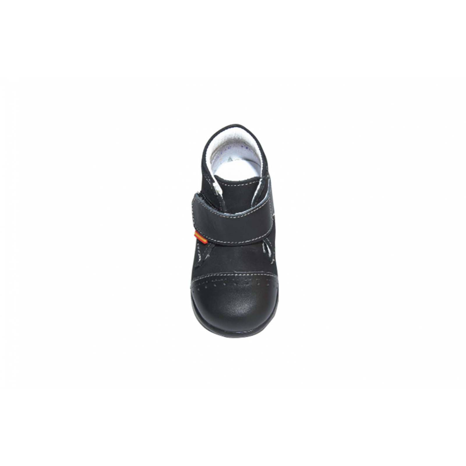 Zapato niño andanenes piel negro arco-soporte