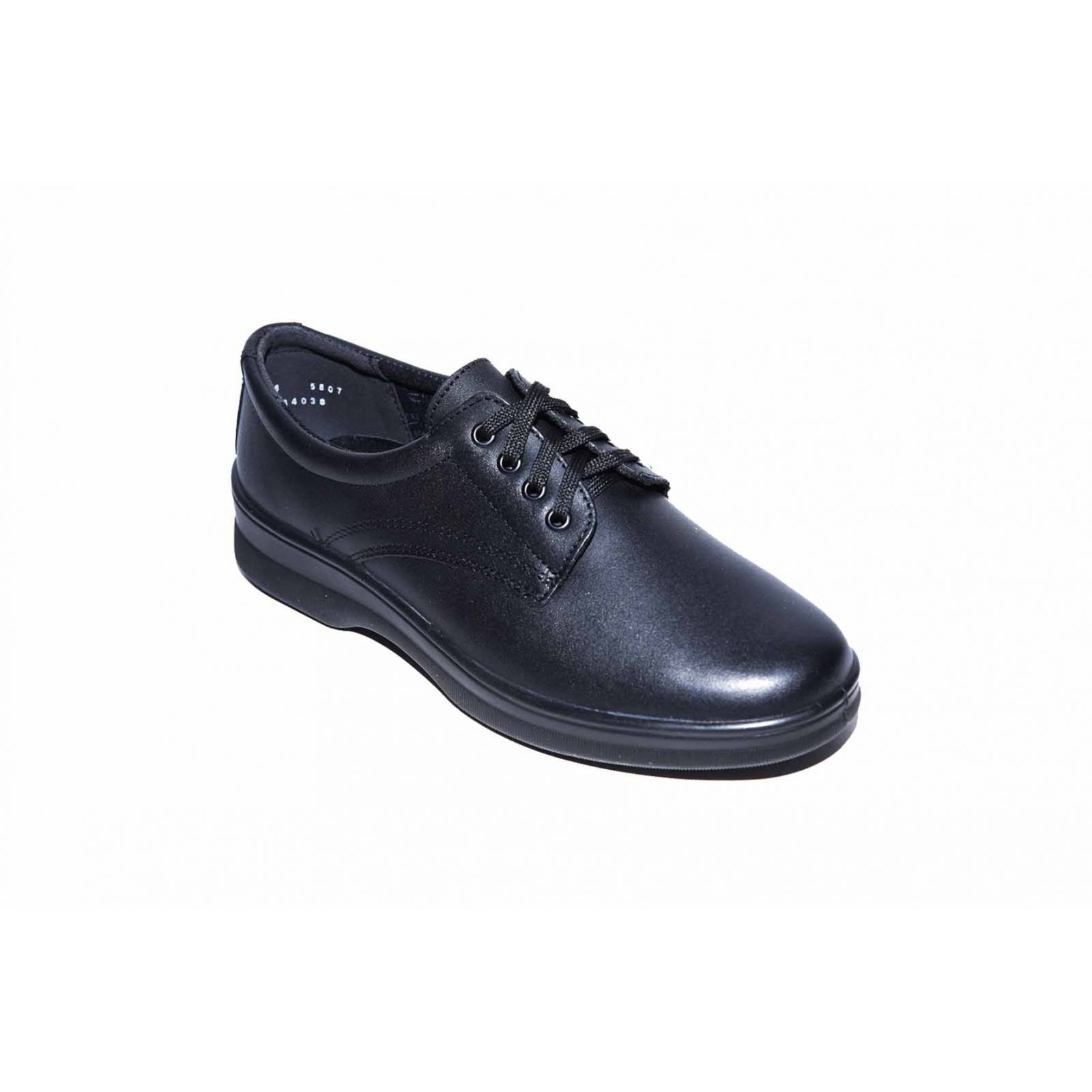 Zapato dama flexi 5807 piel negro clínico servicio