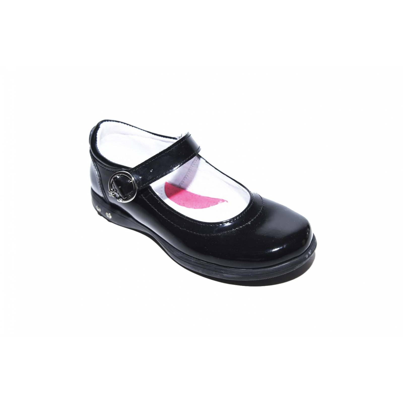 Zapato niña chabelo charol negro escolar 15/17- - Main Image