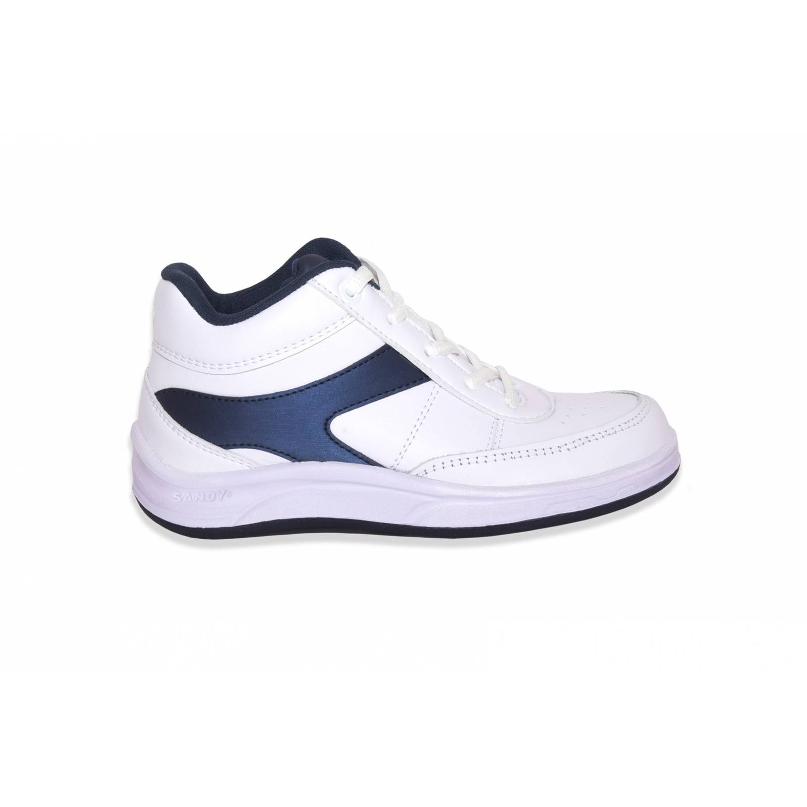 Tenis ortopédico sandy blanco/ marino 18/21-