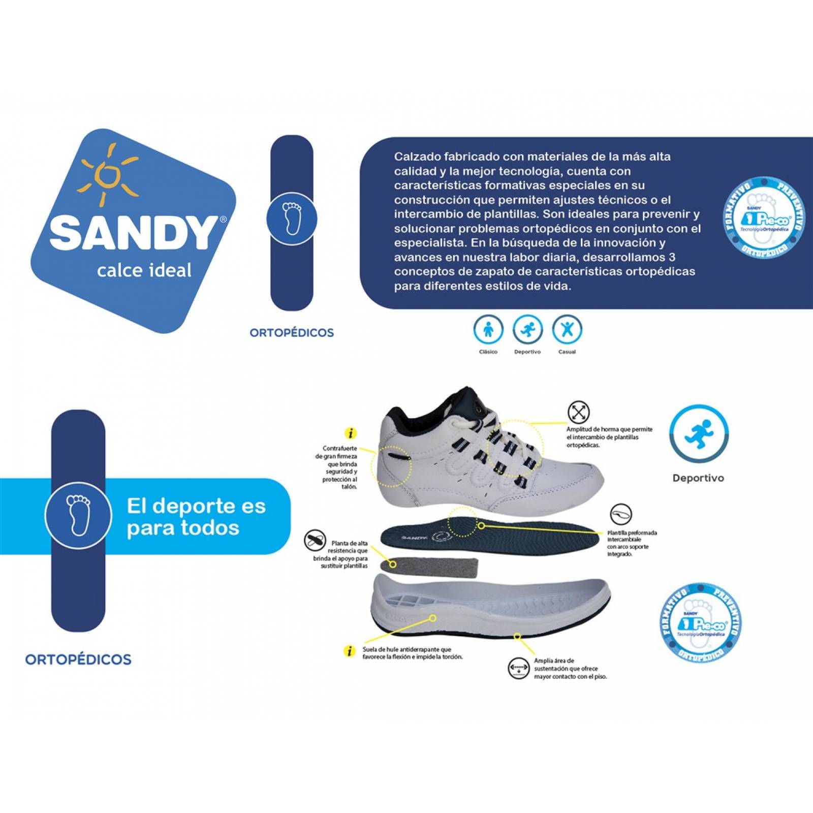 Tenis ortopédico sandy blanco/ fiusha 22/26