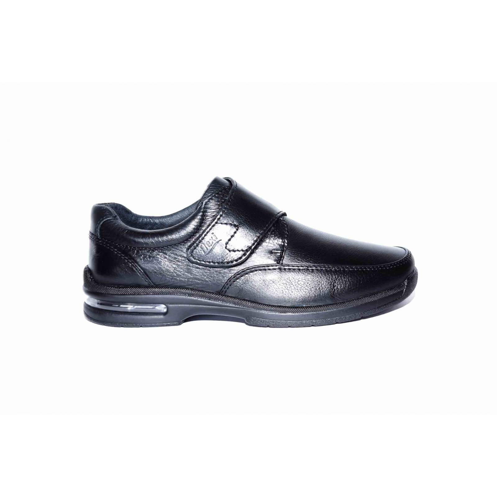 Zapato hombre flexi 402804 piel negro válvula aire