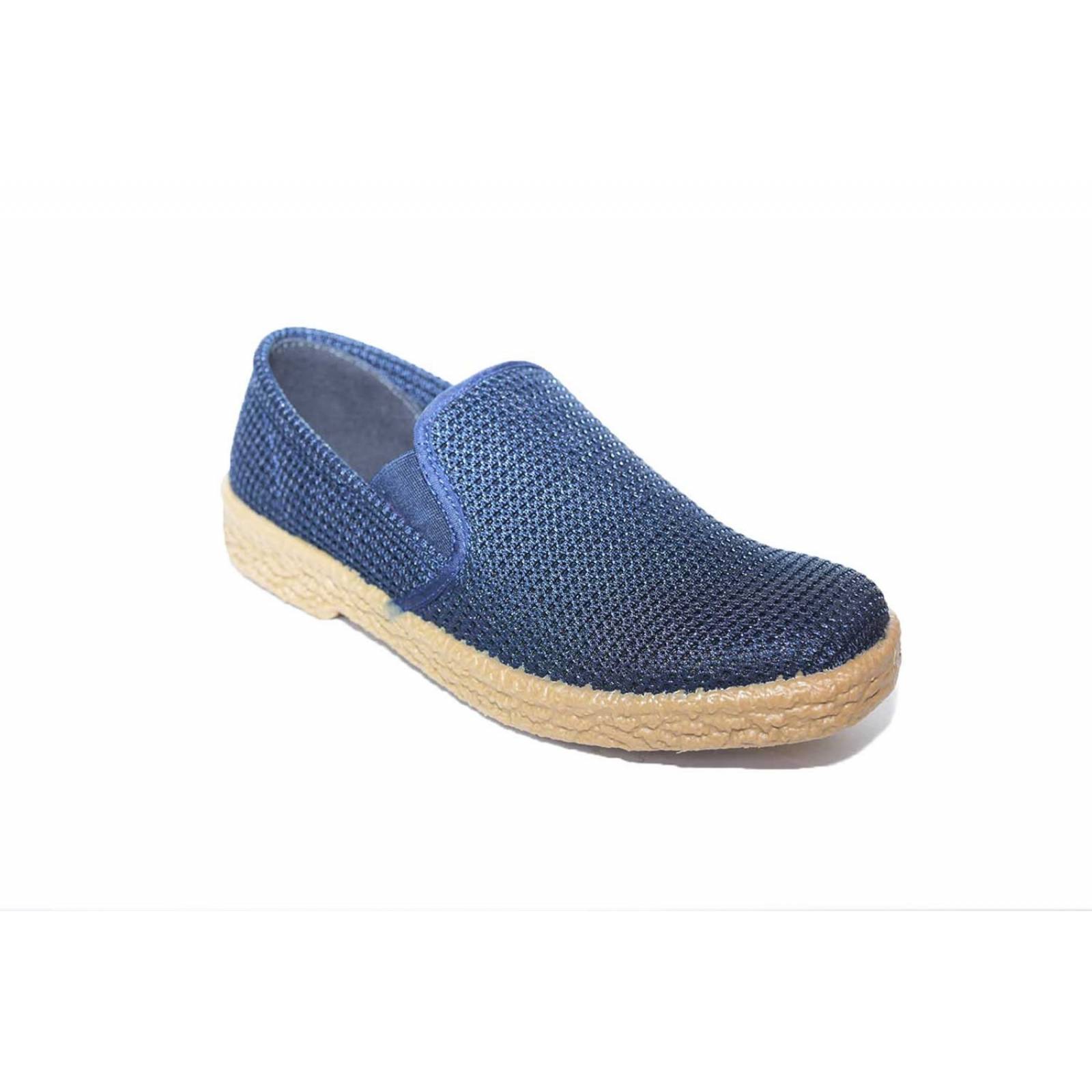 Tenis caballero duramil fresco textil marino