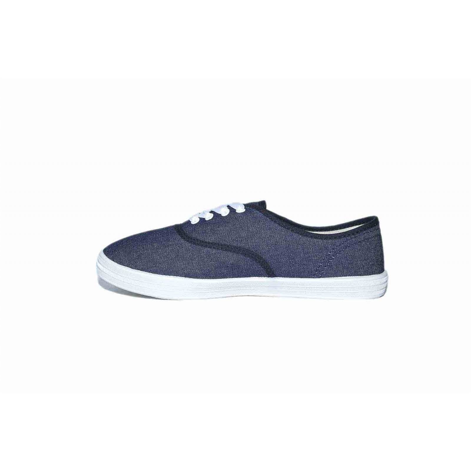 Tenis dama tovaco 3133 textil mezclilla casual