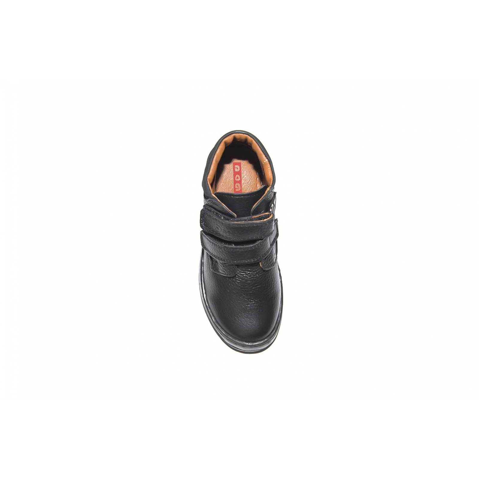 Zapato Bota Niño Dogi 5016 Piel Negro Cosido Arco Soporte